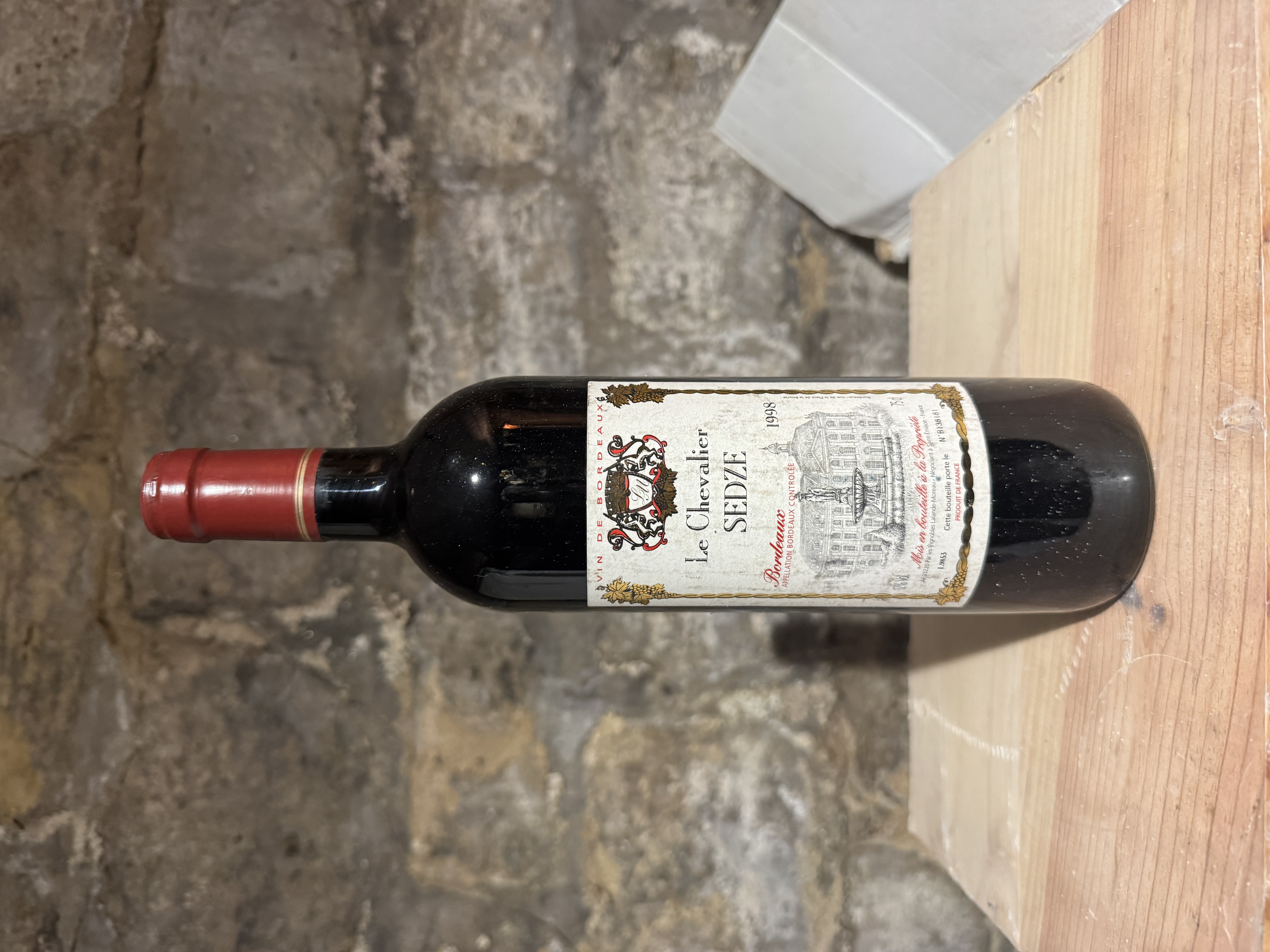 Le Chevalier Sèbe Bordeaux 1999