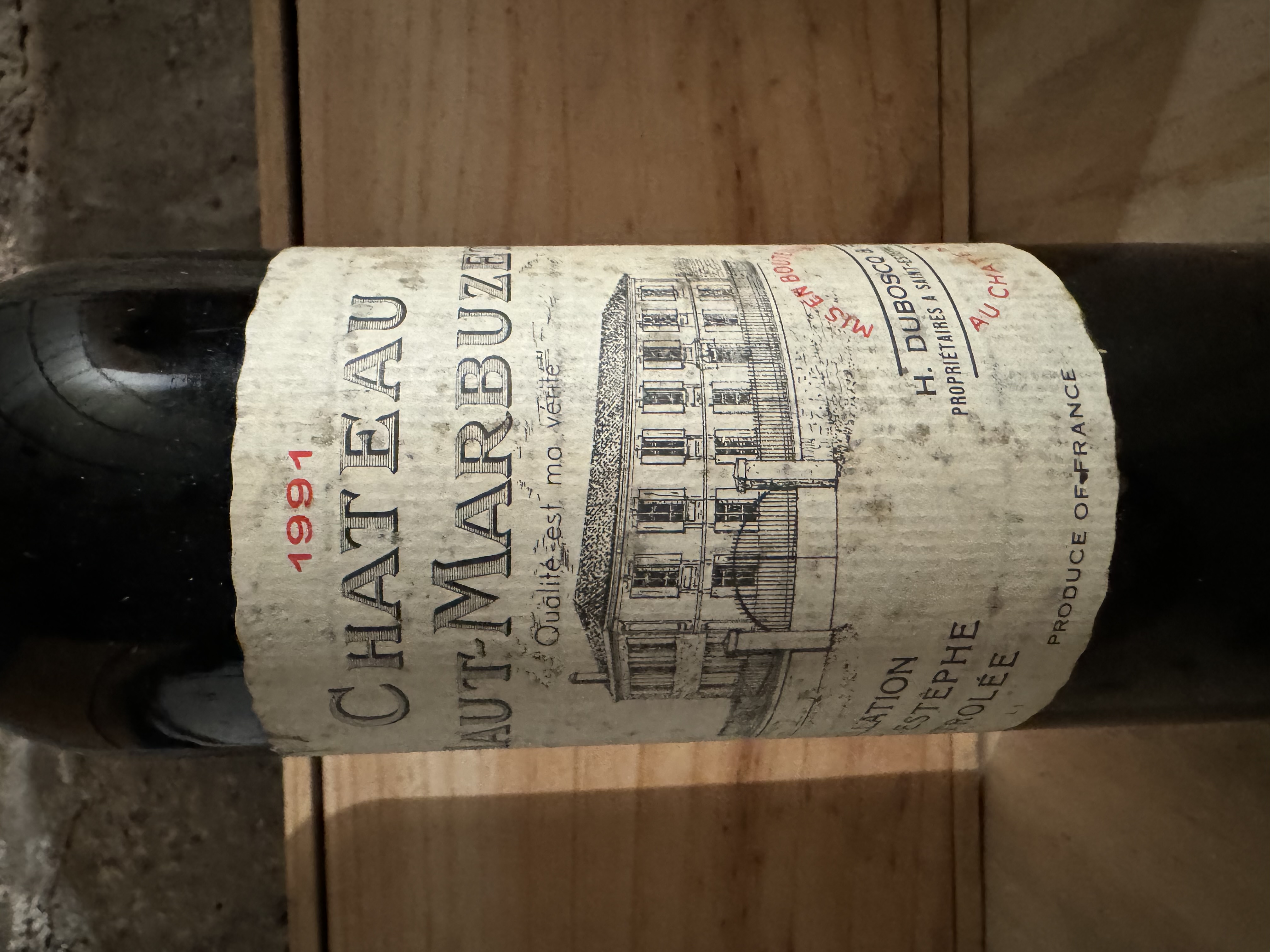 1991 Château Haut-Marbuzet Red Wine