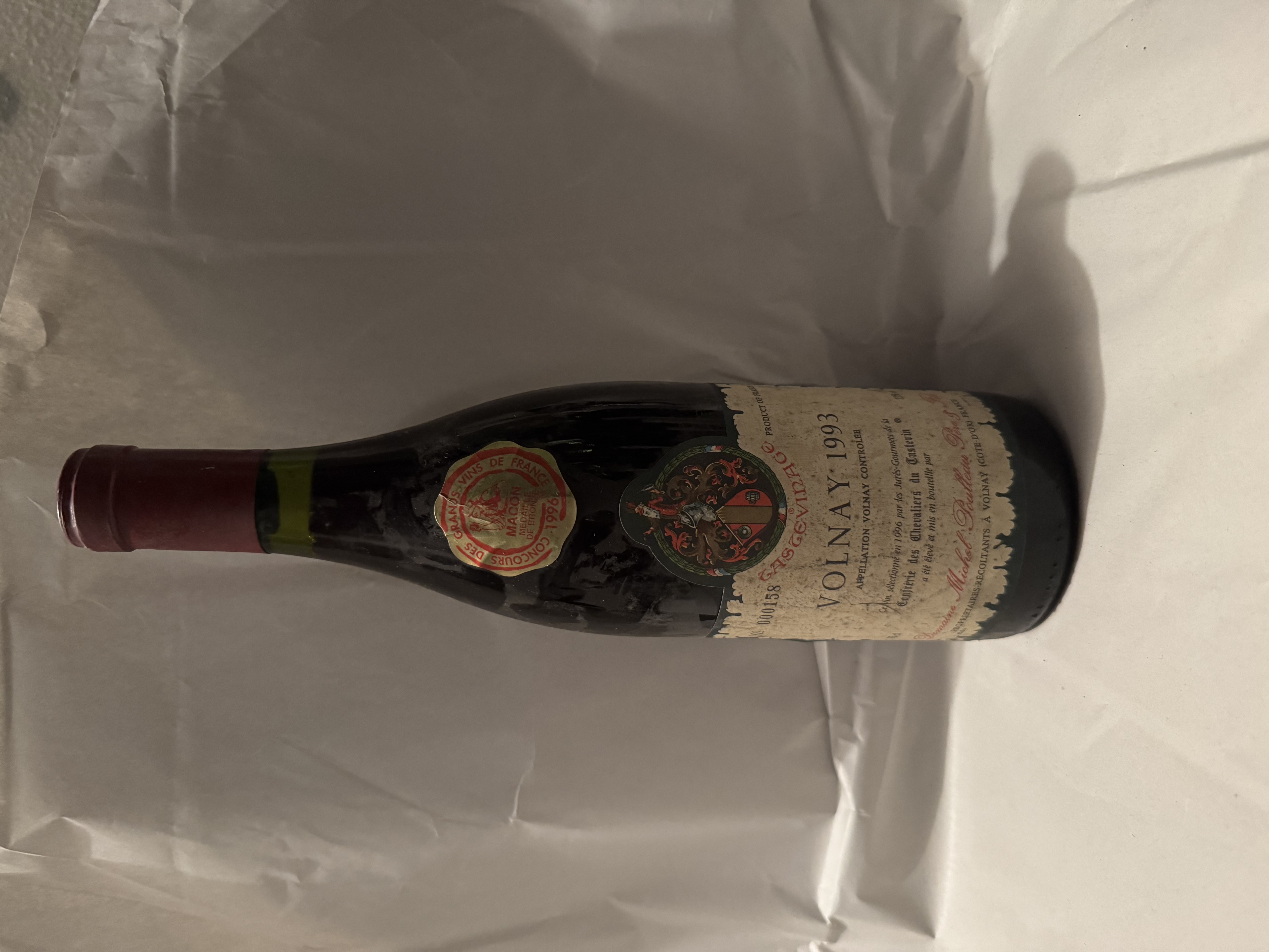 Volnay 1983 Red Wine
