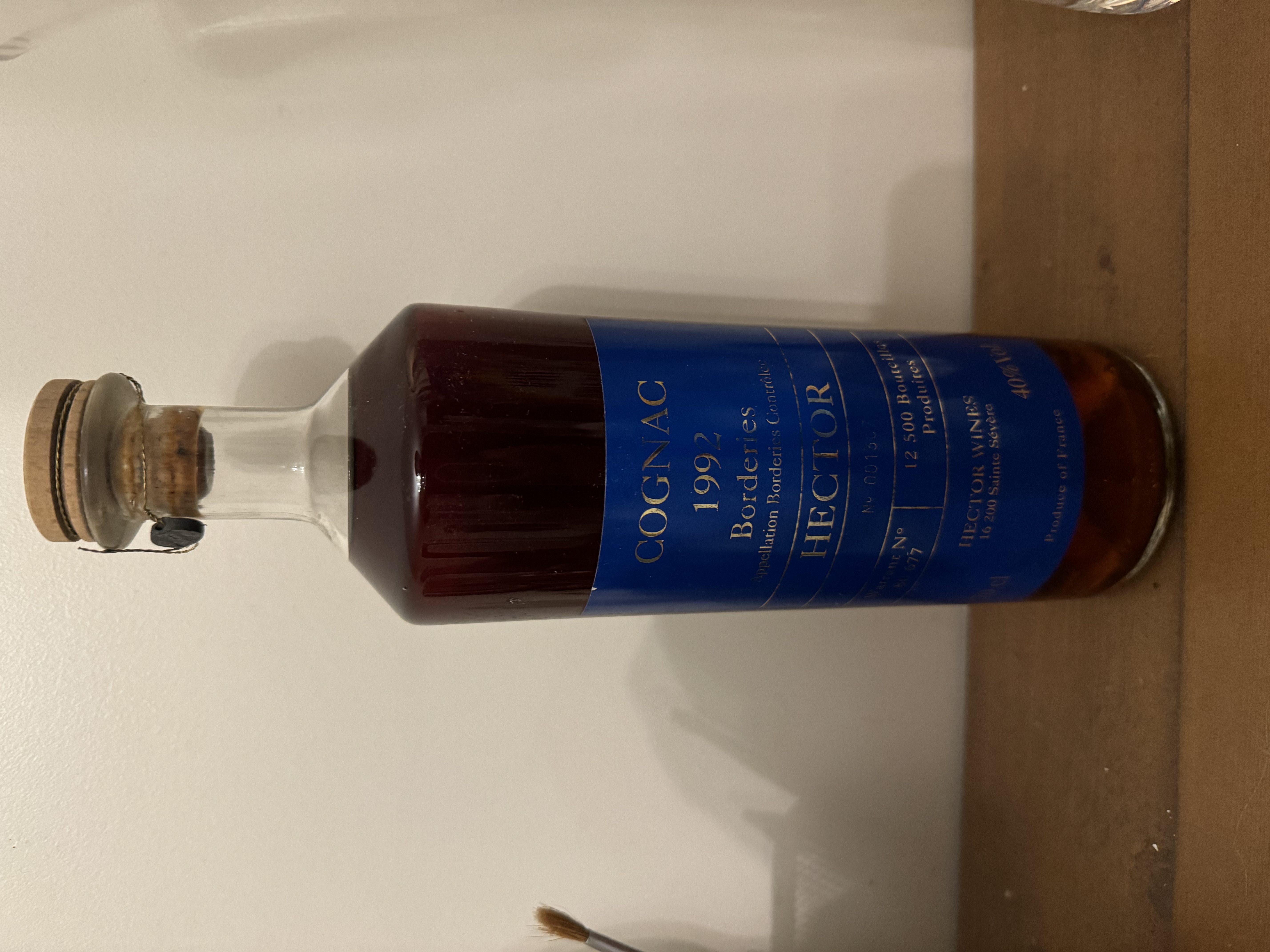 Cognac 1992 Borderies Hector