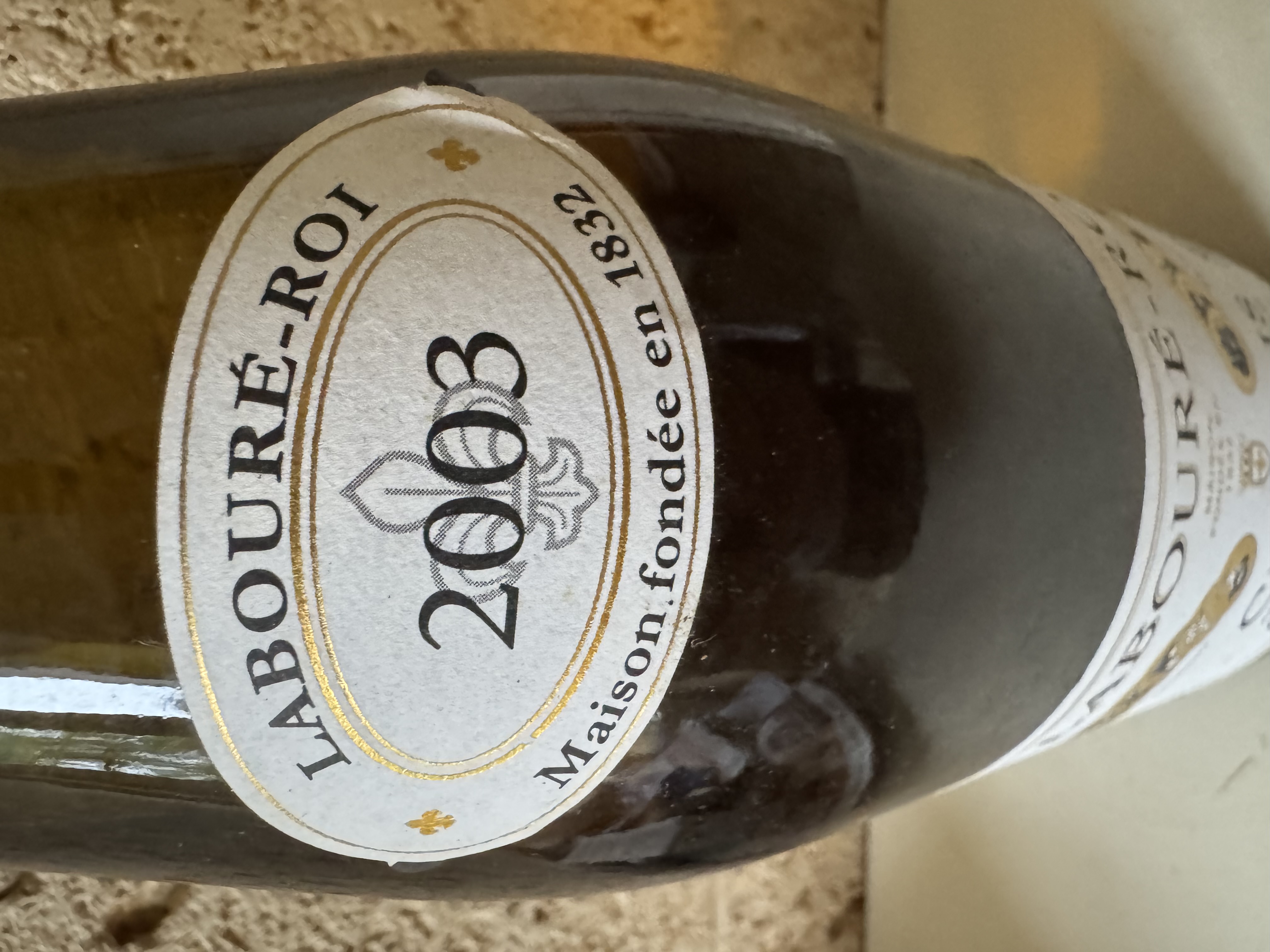 Chablis Labouré-Roi 2003