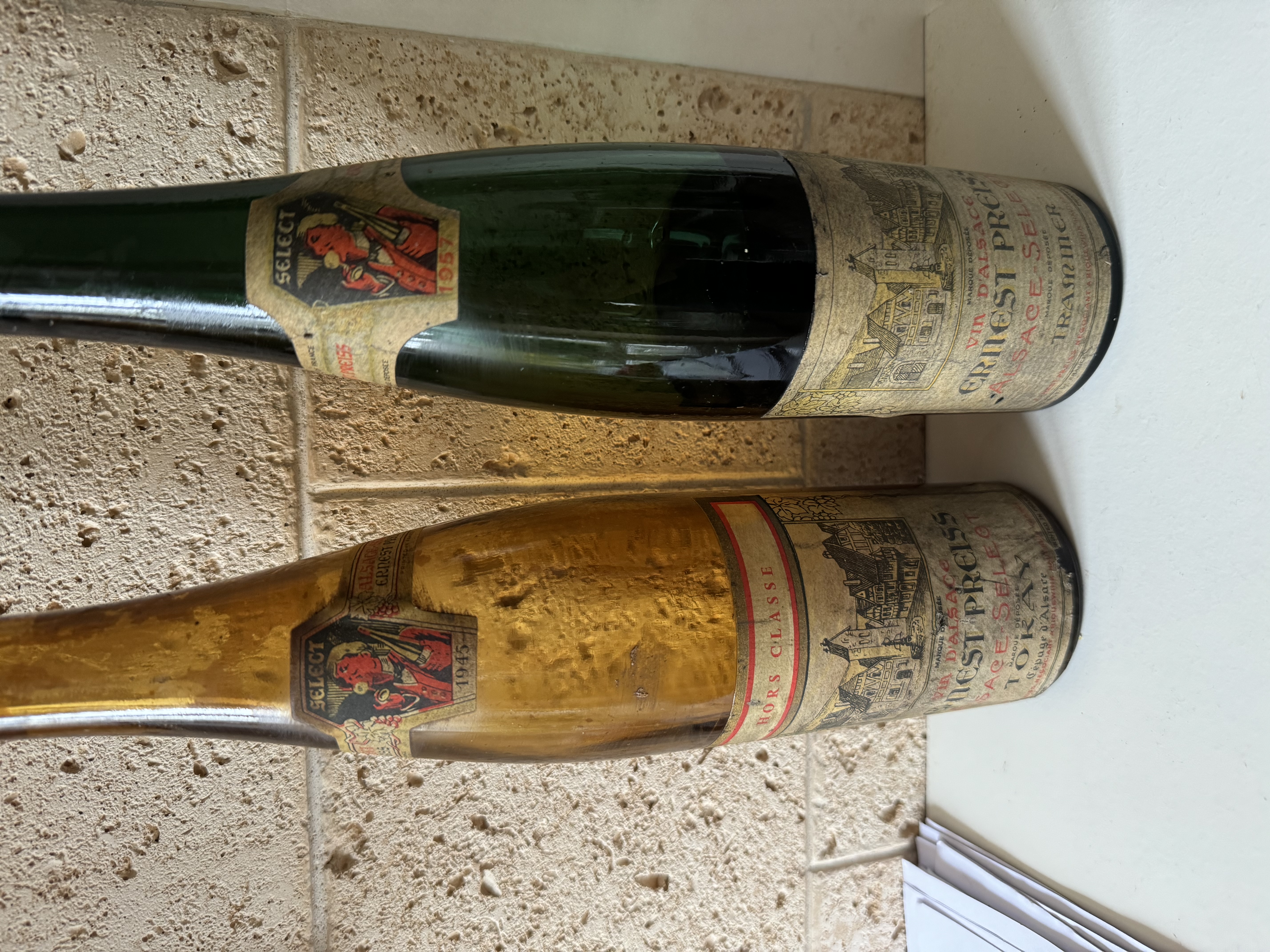 1945 Ernest Preiss Alsace Select Traminer Wine
