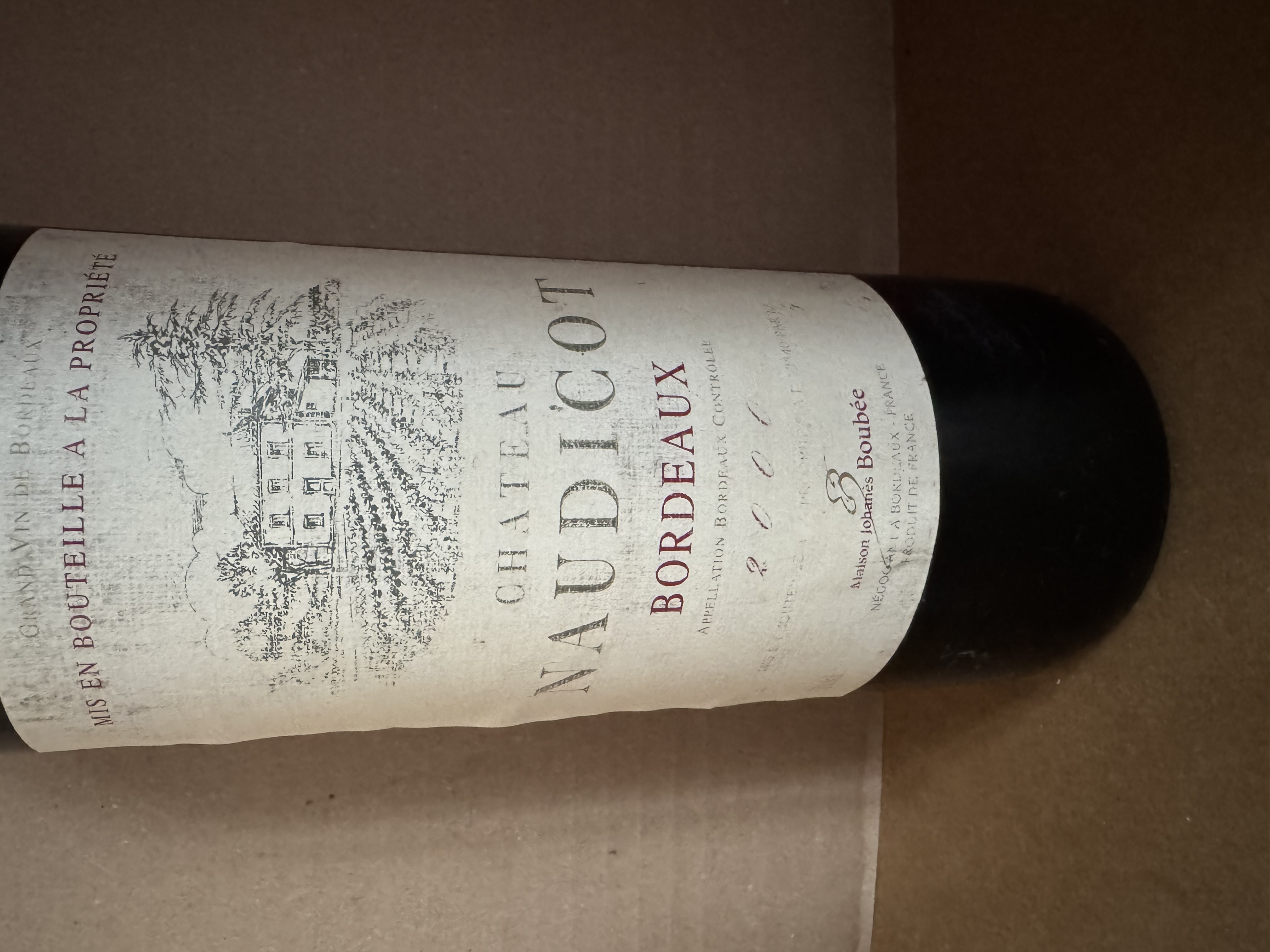 Château Naudicot Bordeaux 2006