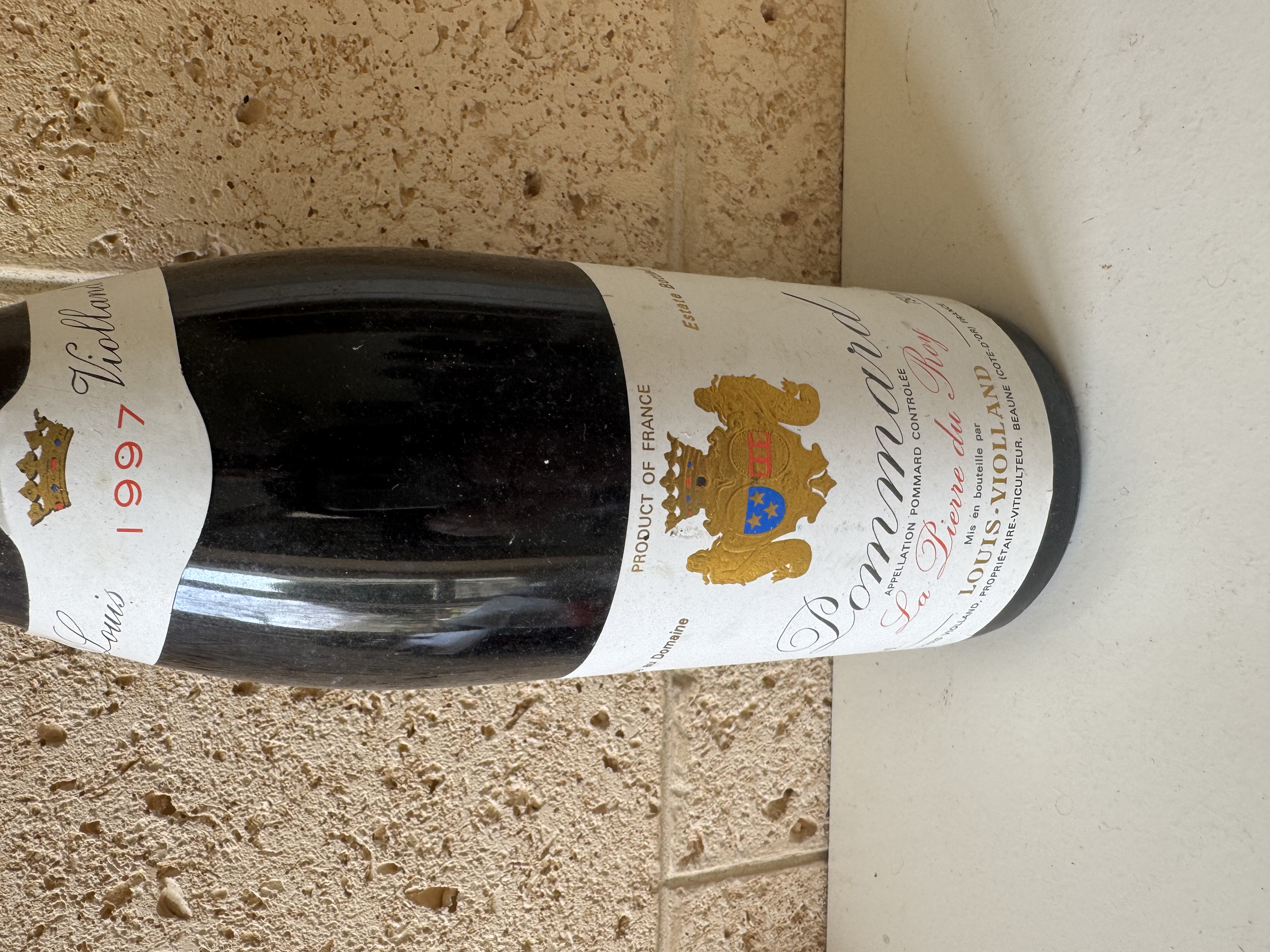 Bonnardot 1997 Burgundy Red Wine