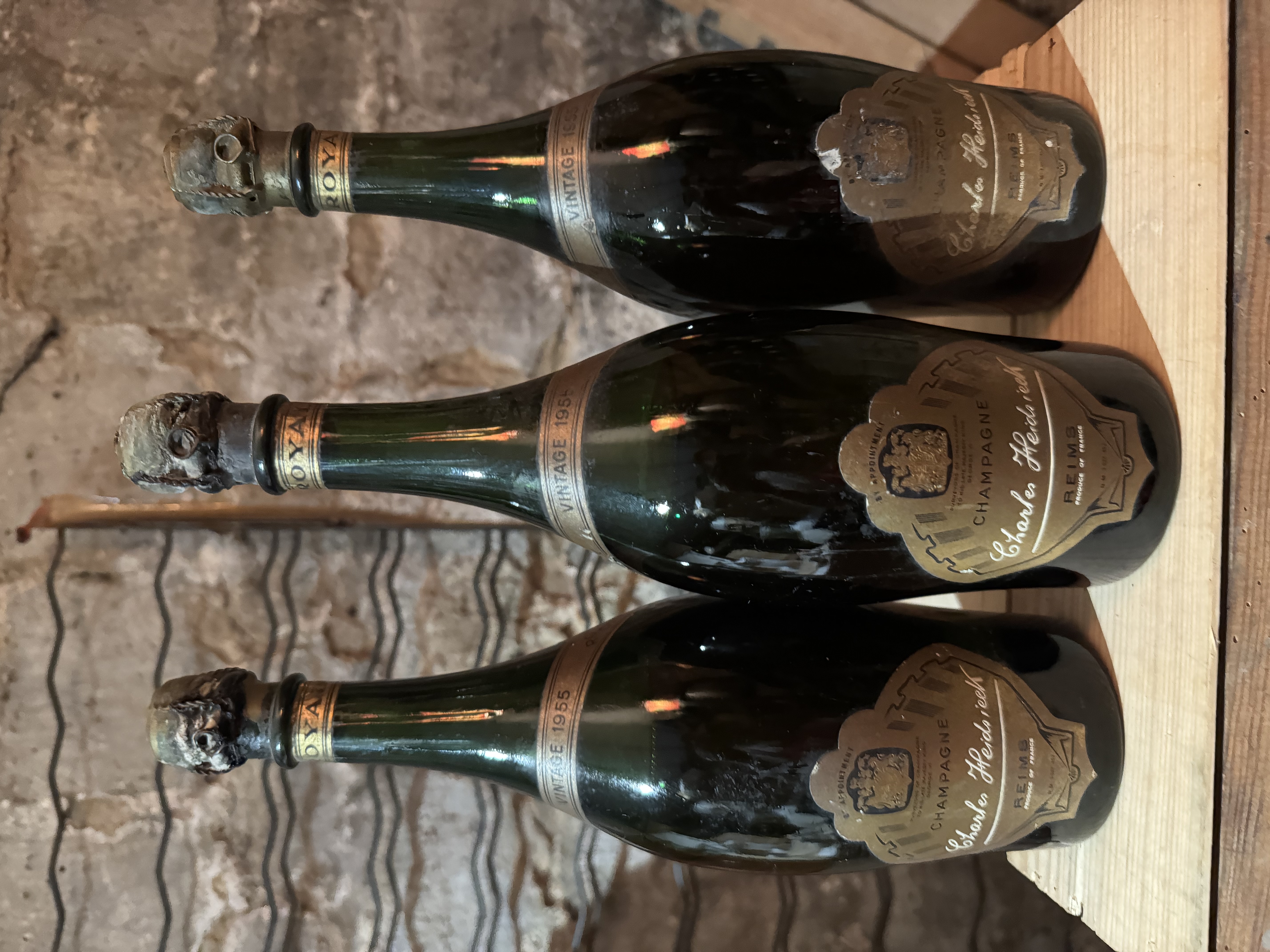 Charles Heidsieck Vintage Champagne Trio