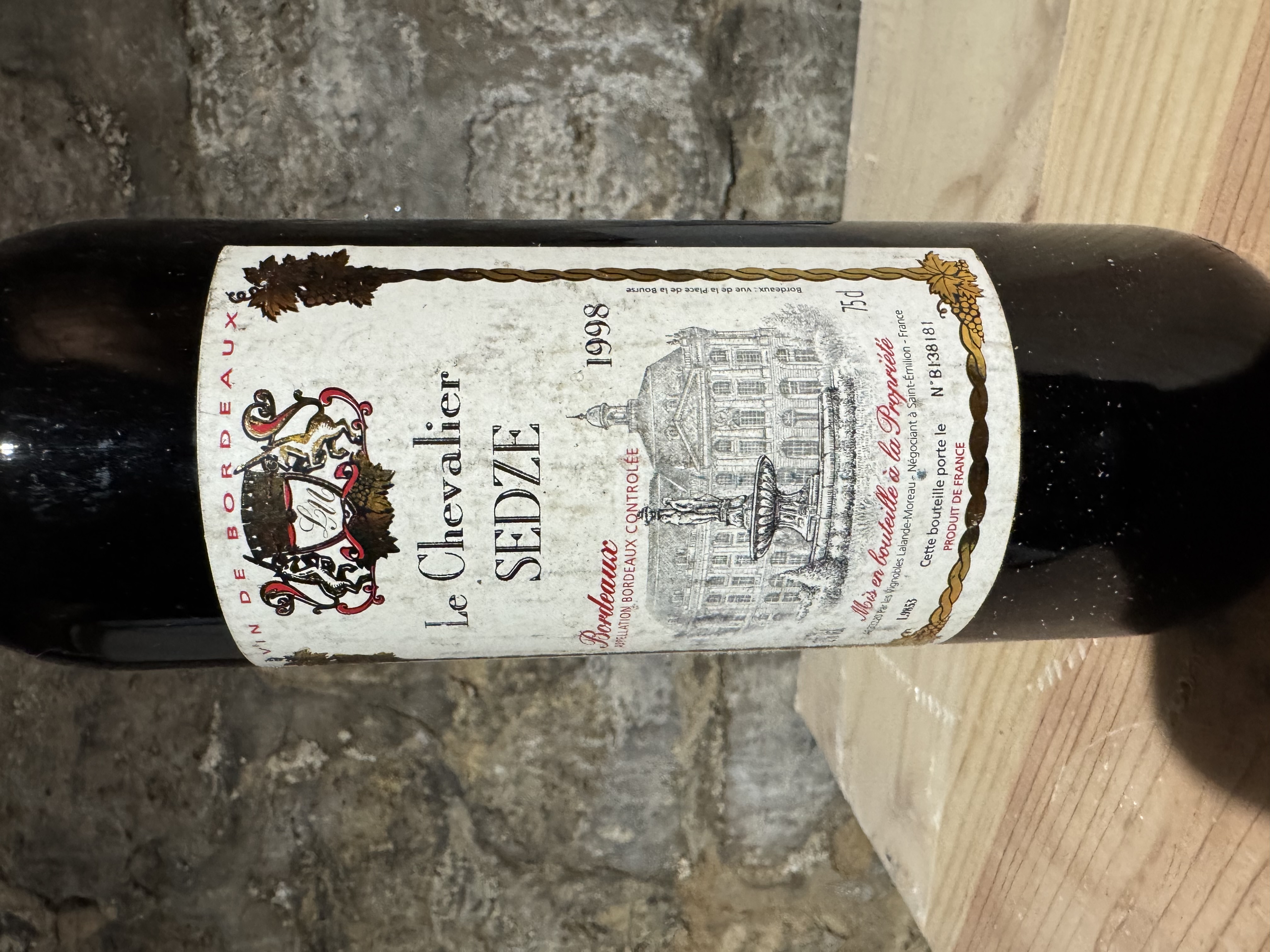 Le Chevalier Sèze Bordeaux 1998