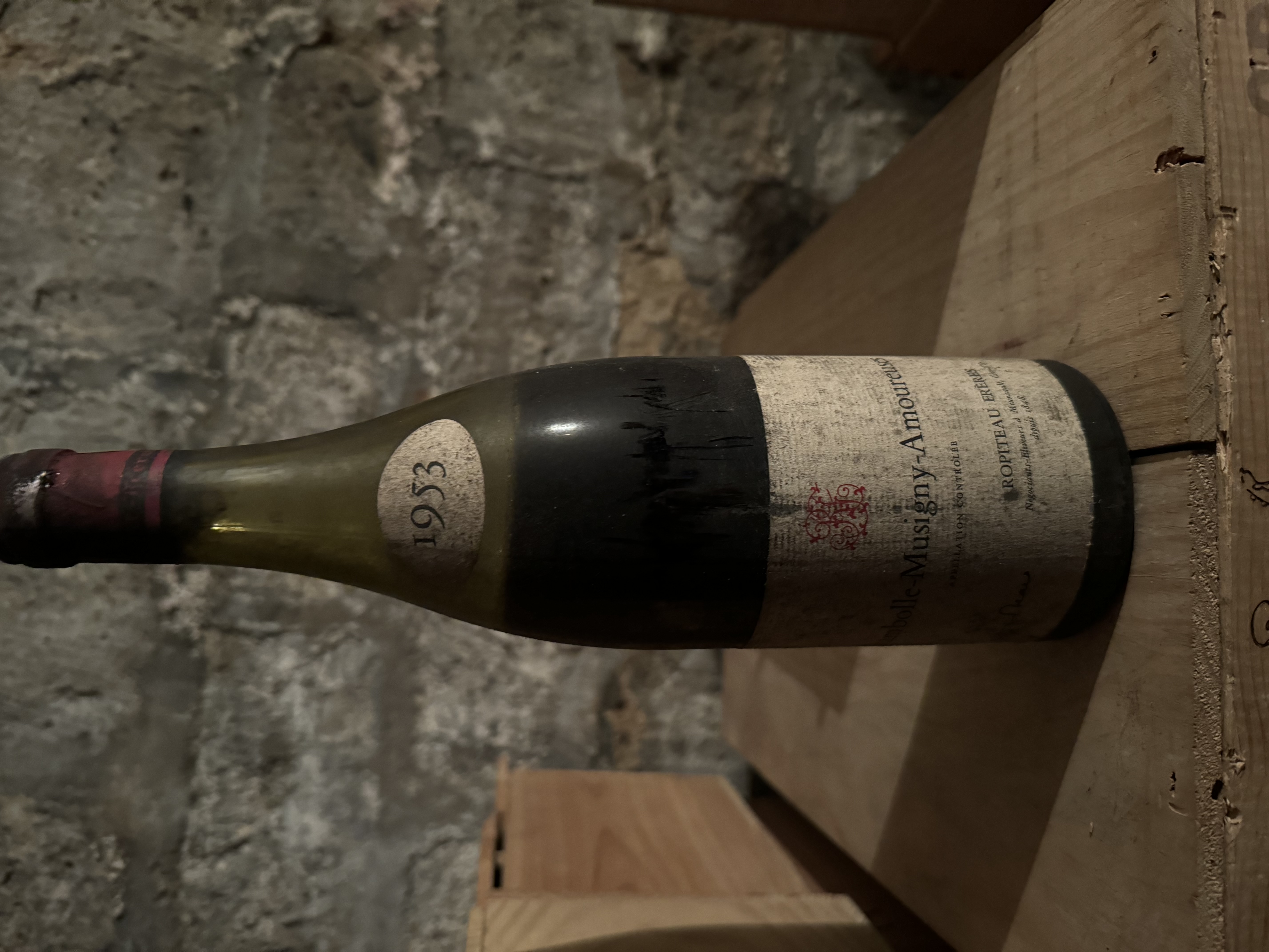 Vintage 1953 Red Wine