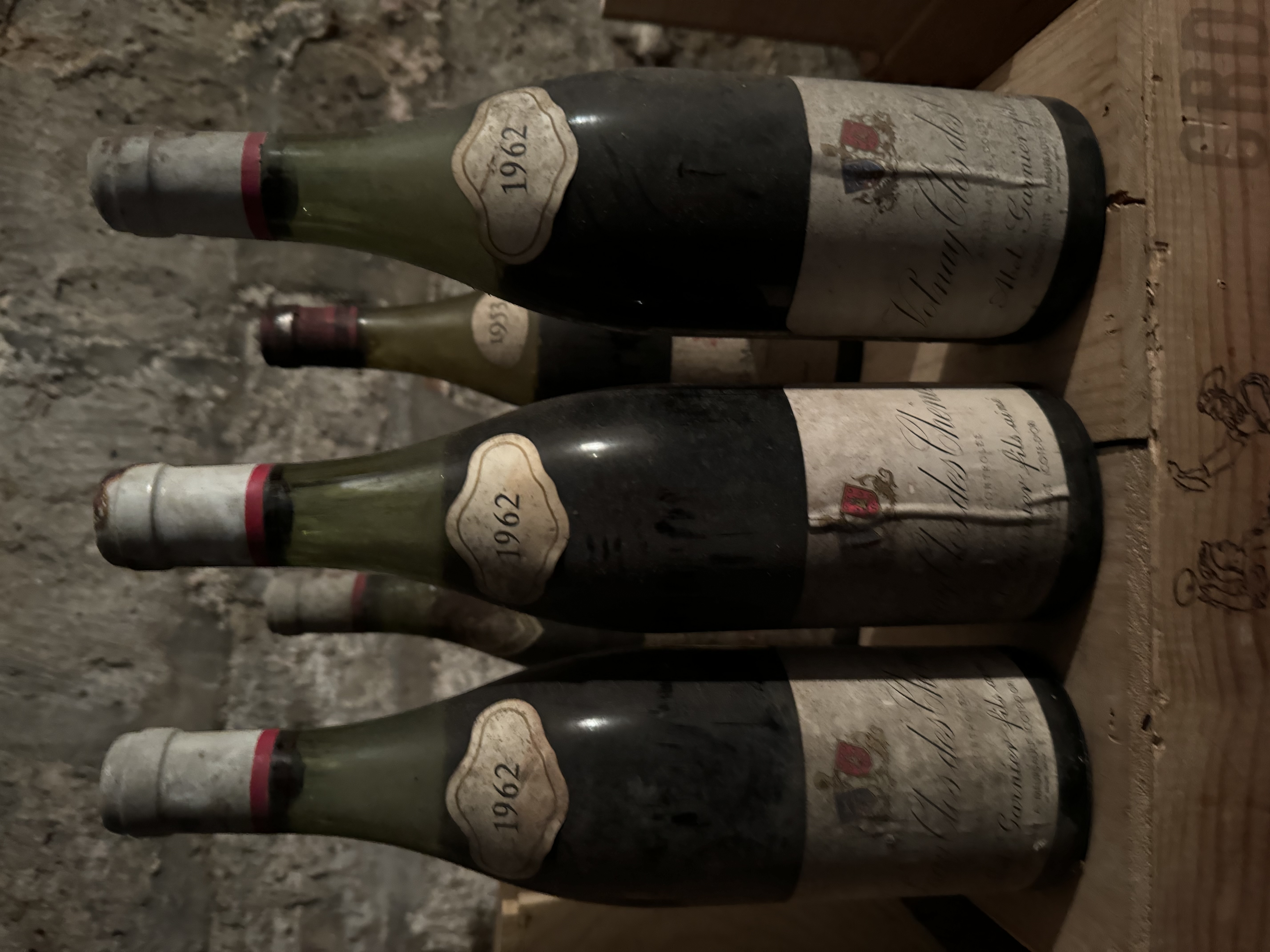 Vintage Red Wine 1962