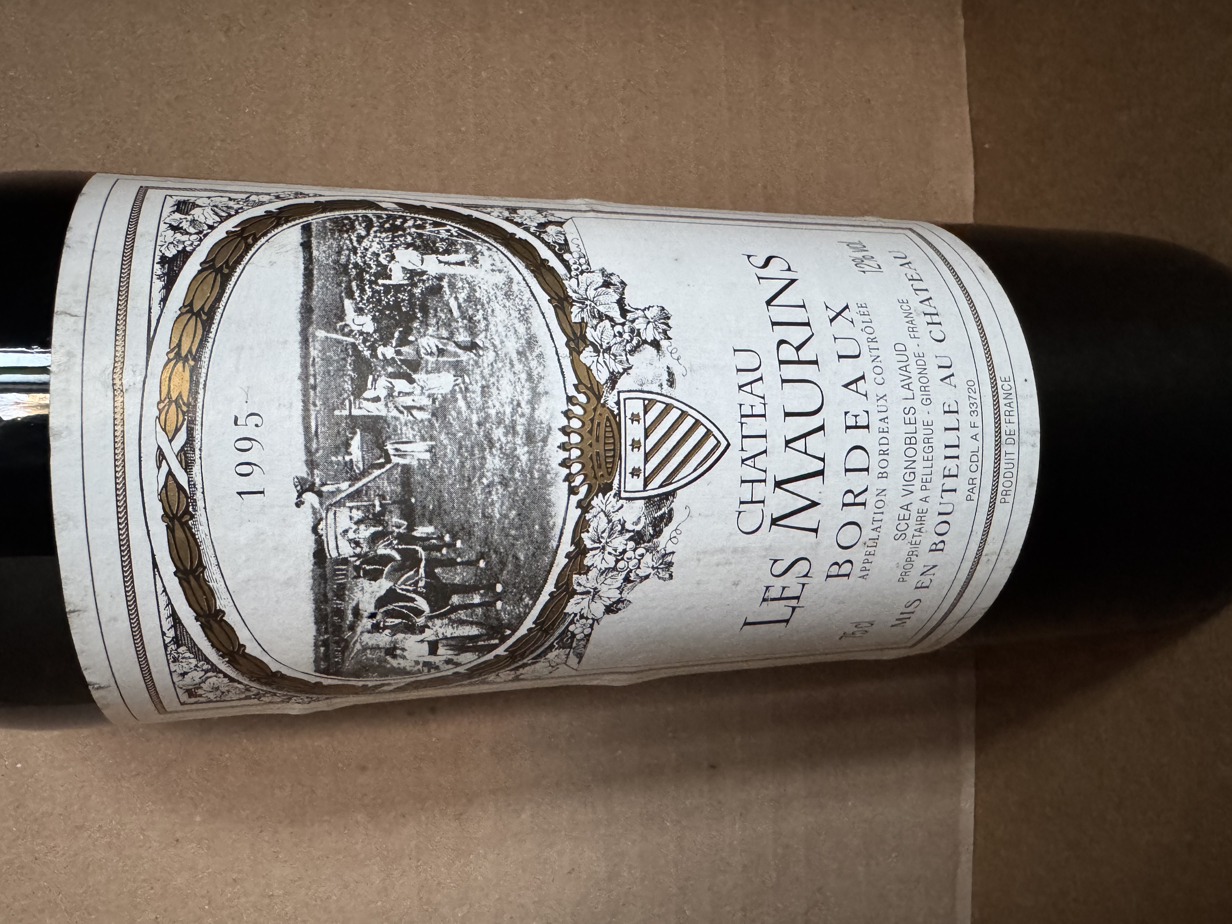 Château Les Maurins Bordeaux 1995