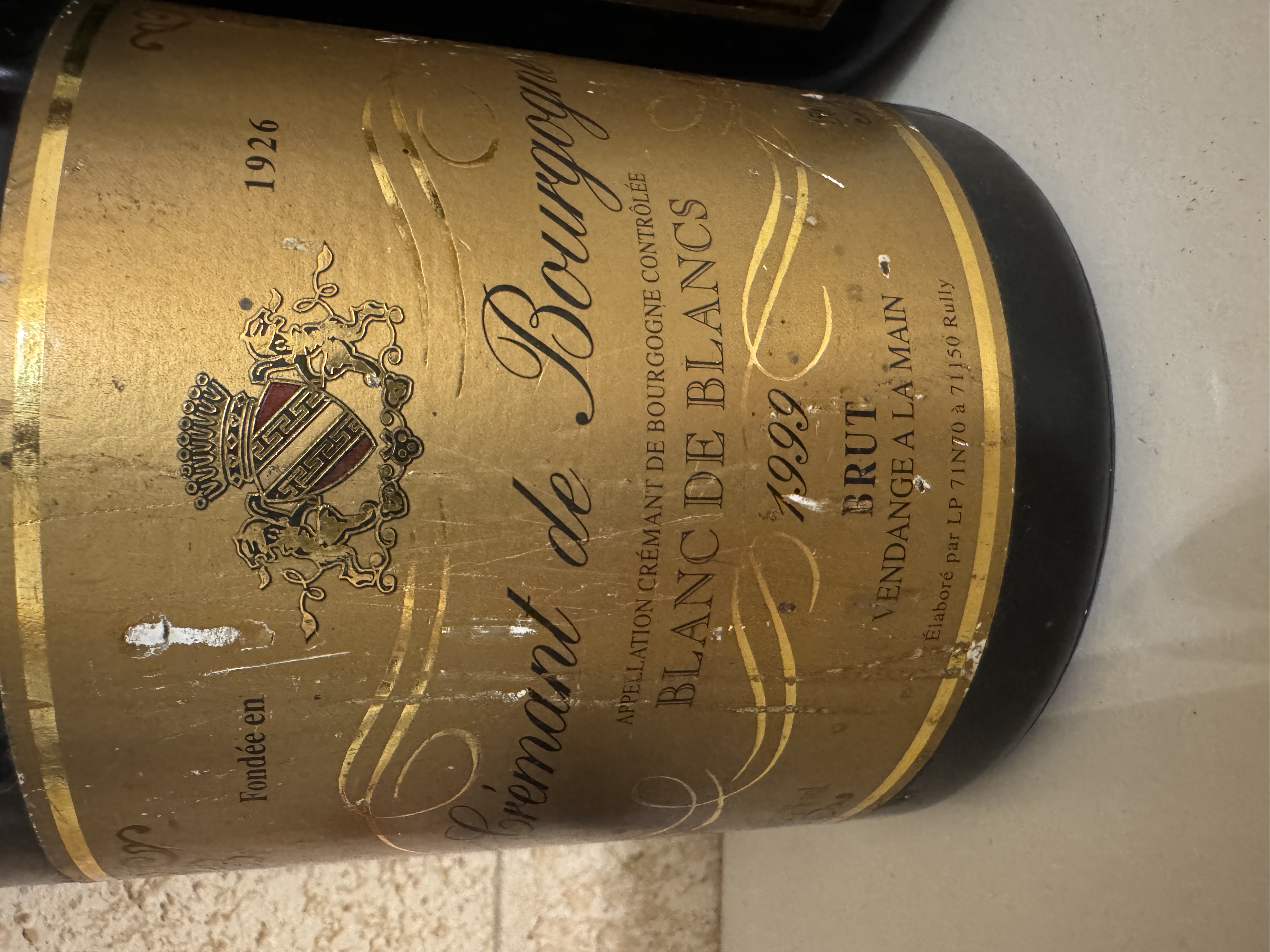 Champagne Millésime Brut