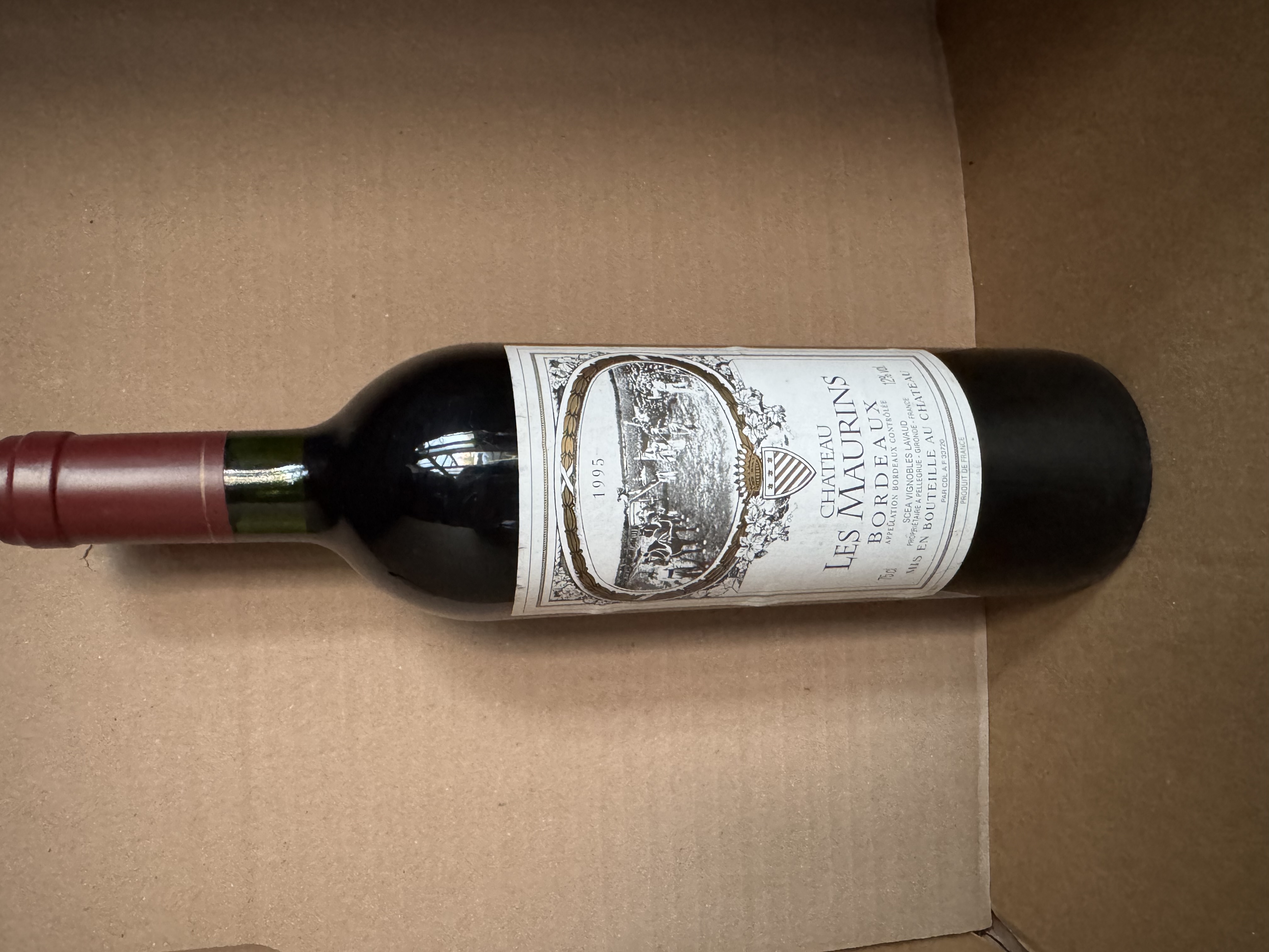 Château Les Maurins Bordeaux 1995
