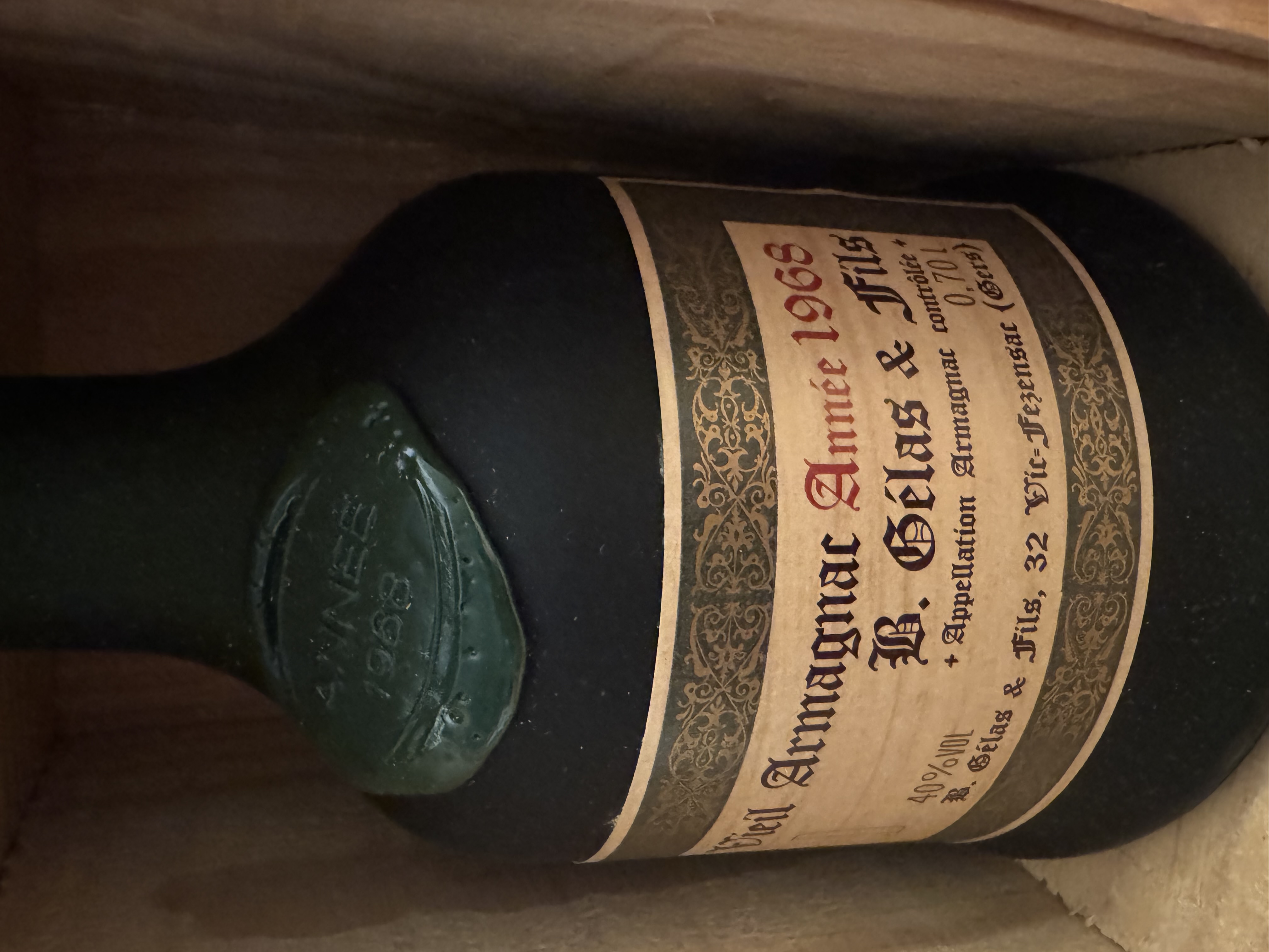 Bas Armagnac Année 1968