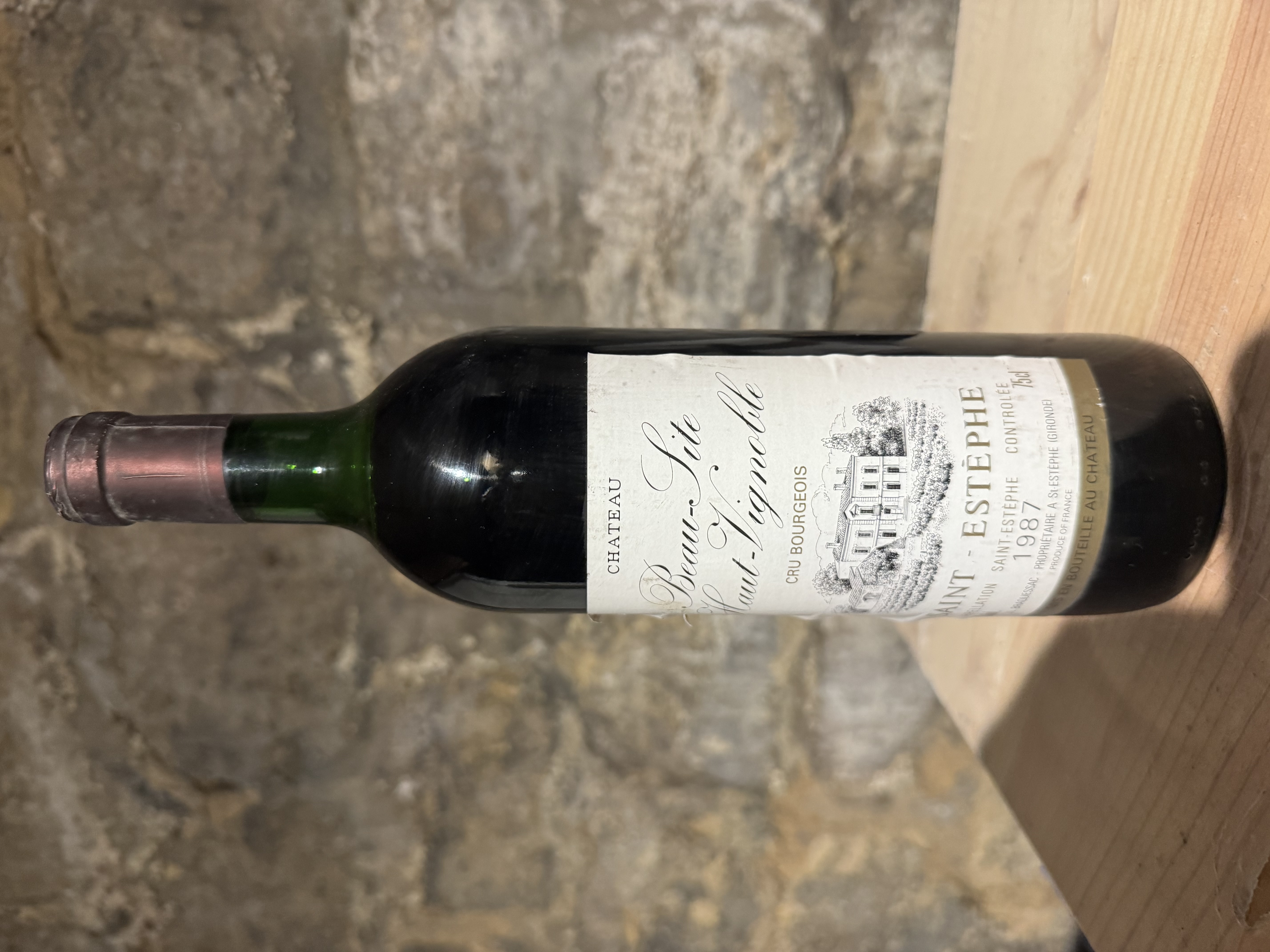 Château Beau-Site Haut-Vignoble 1987