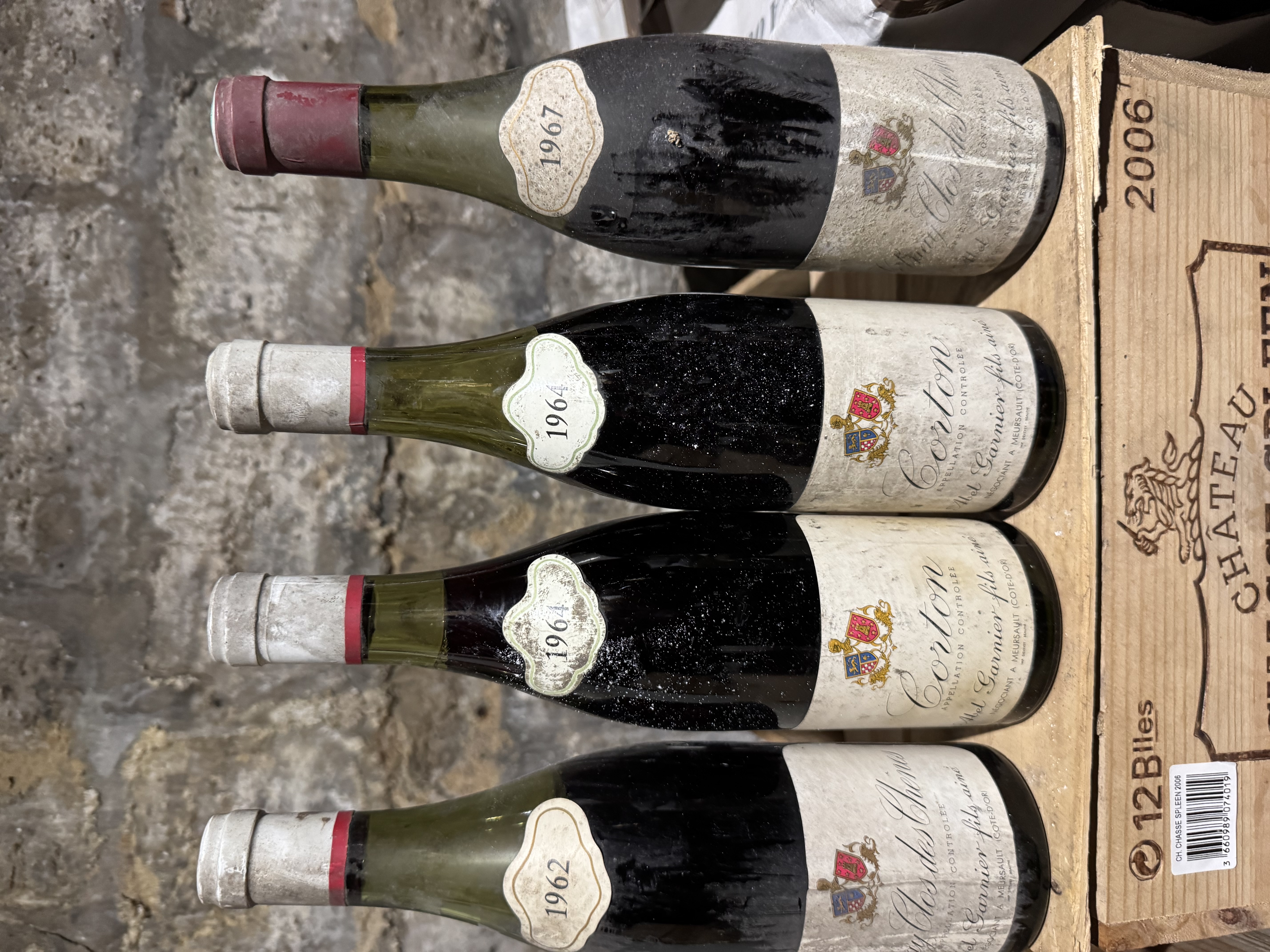 1962 Vintage Red Wine Collection