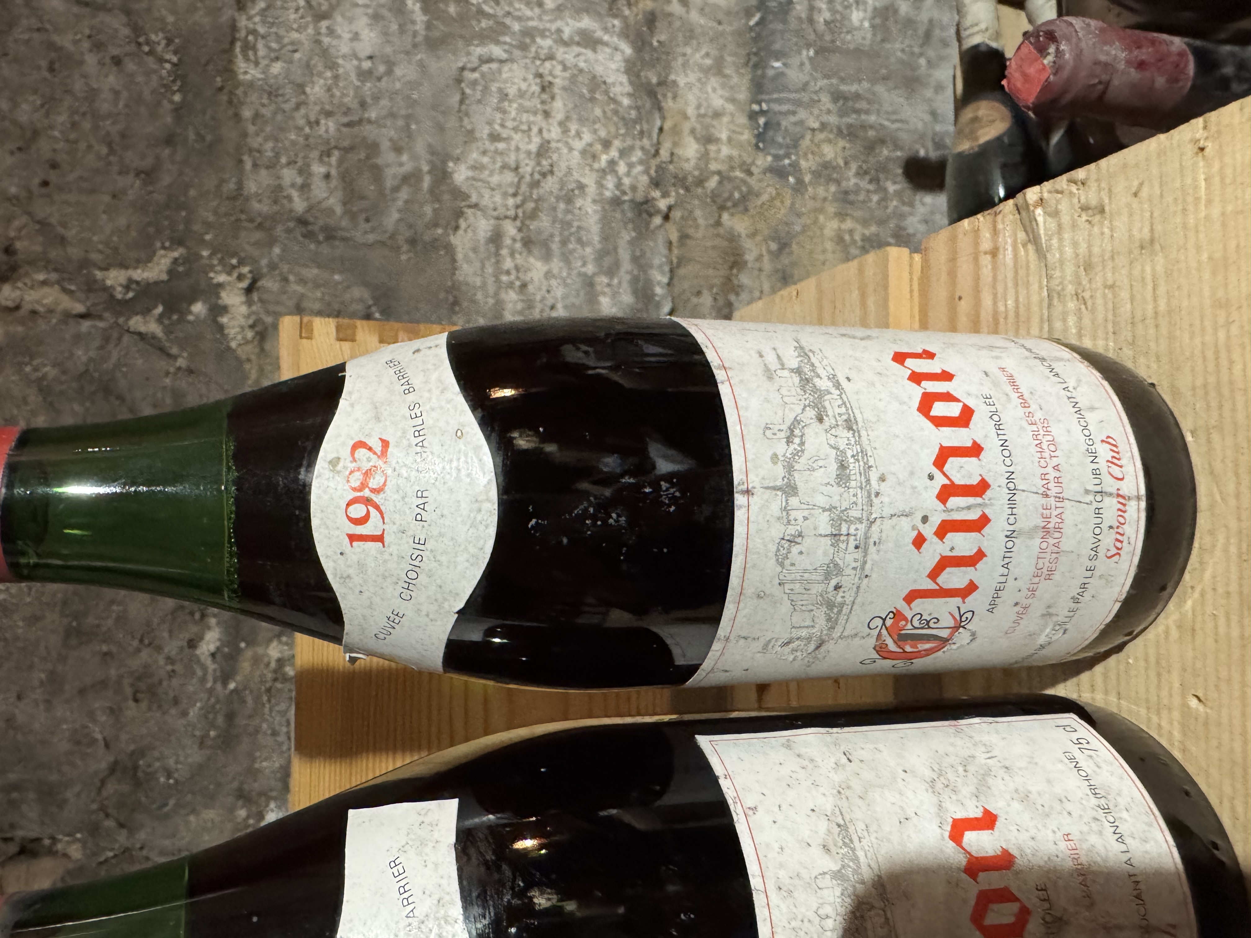 Chinon Red Wine 1982