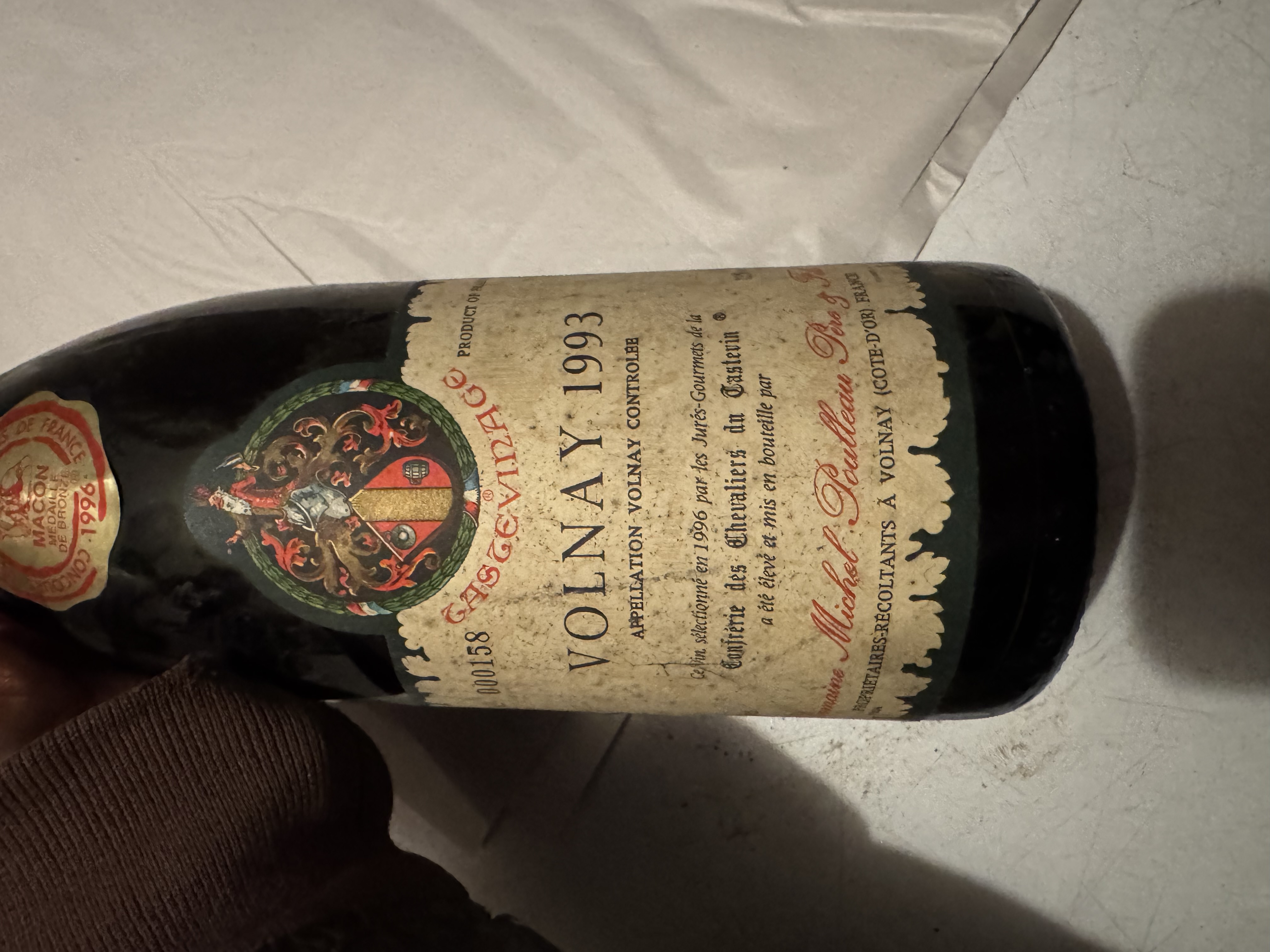 Volnay 1997 Wine