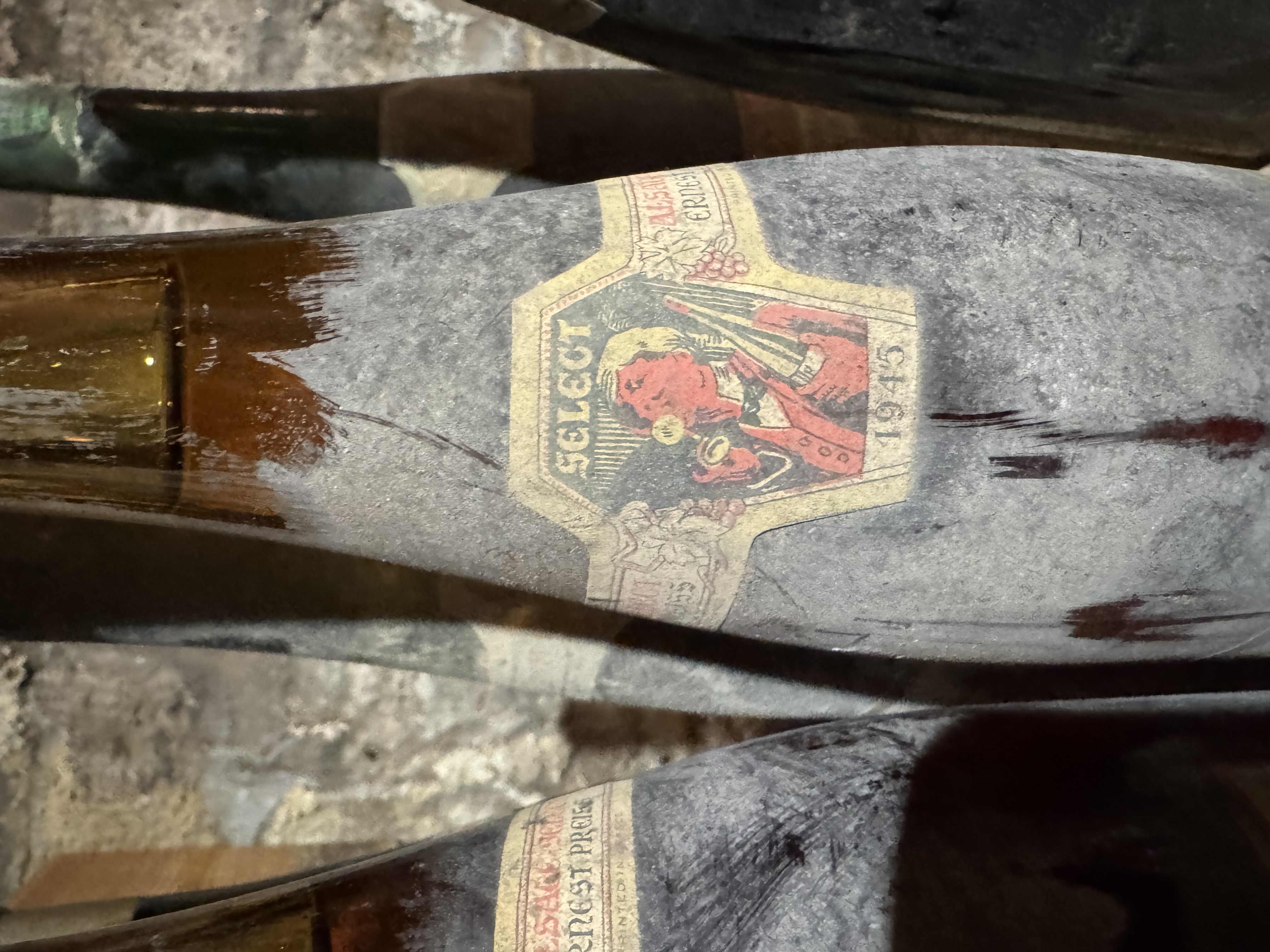 1945 Ernest Preiss Alsace Select Traminer Wine