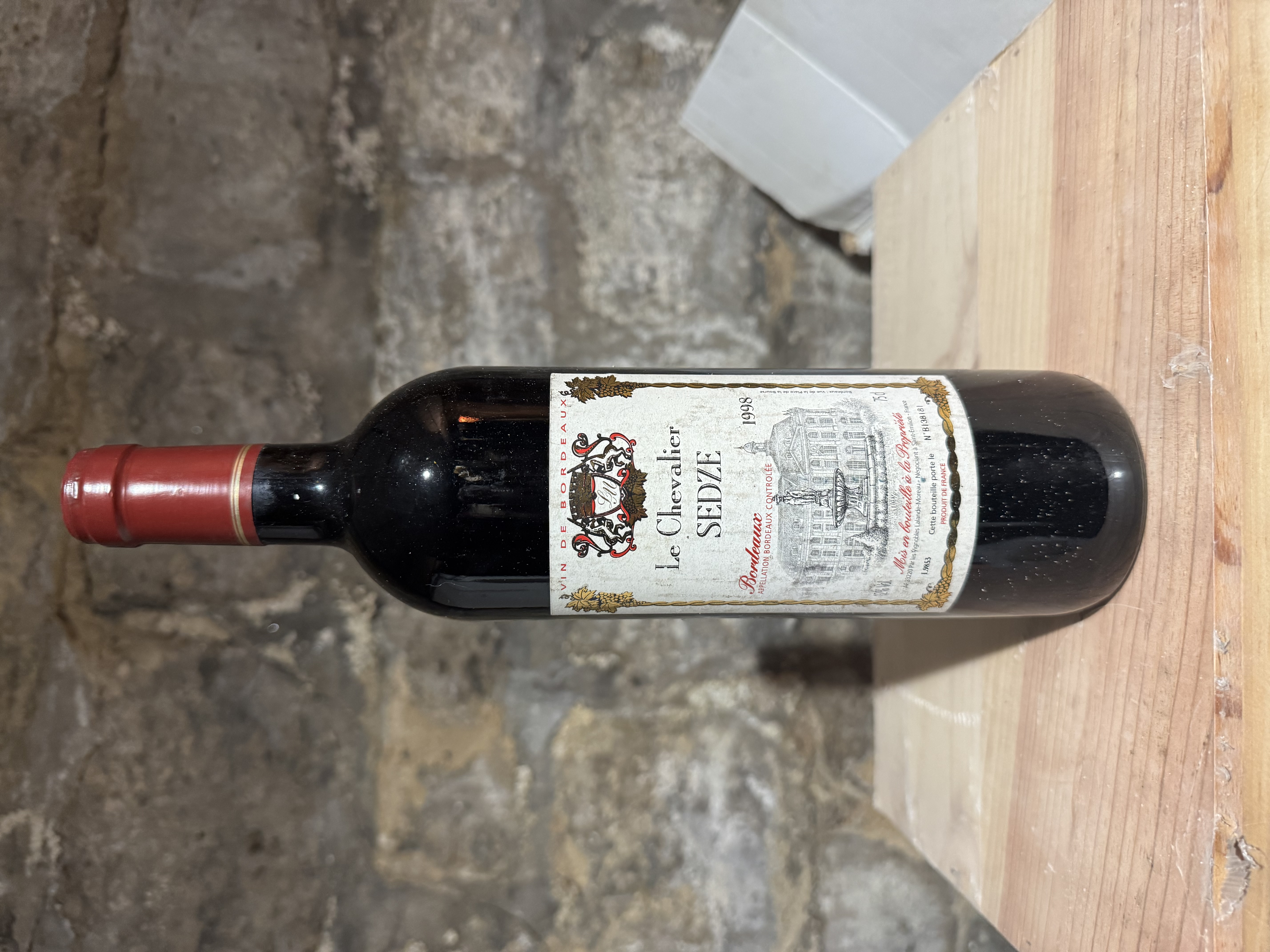 Le Chevalier Sèbe Bordeaux 1999