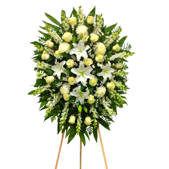 Arreglo Floral Funeral Elegante –Quito 