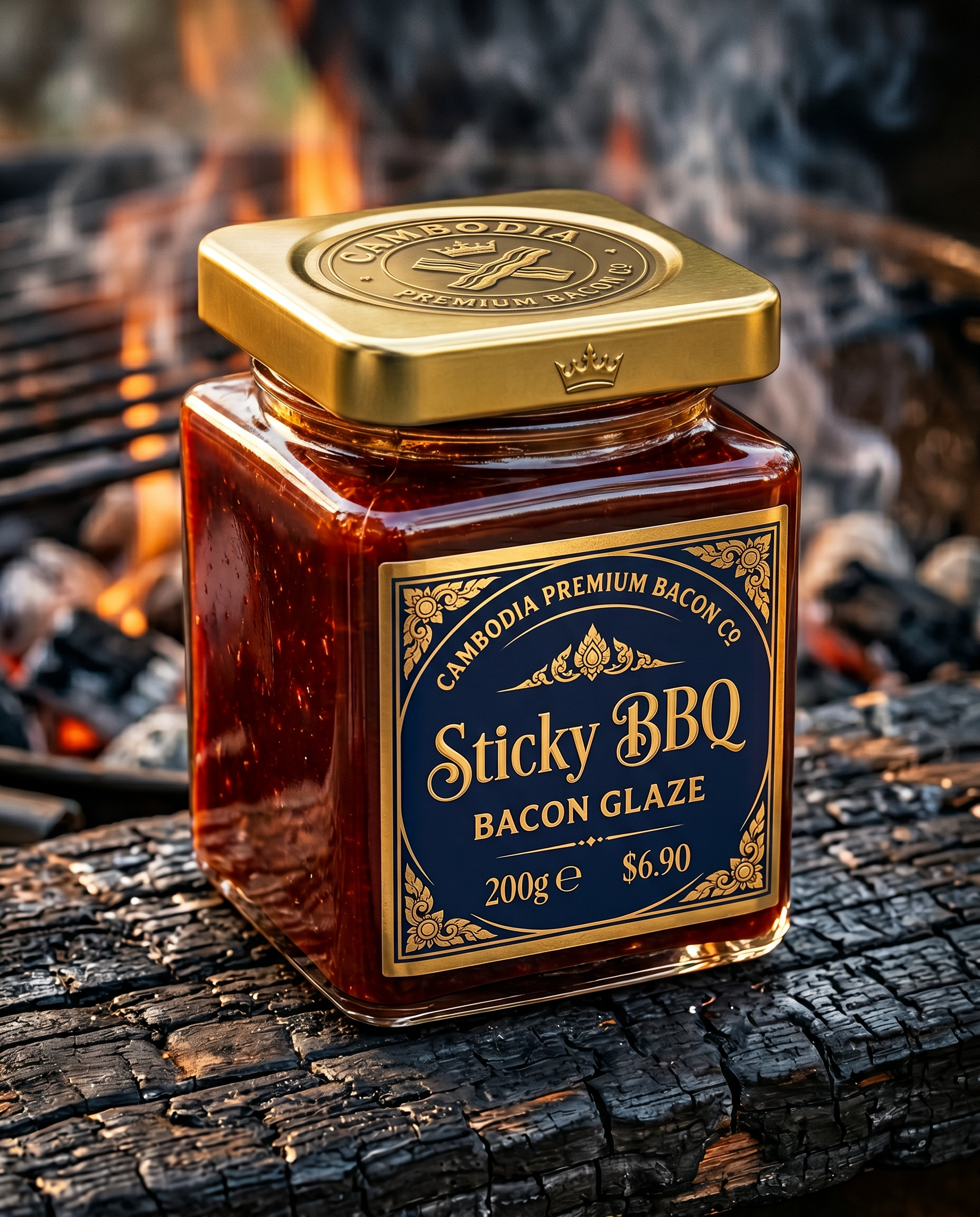 Sticky BBQ Bacon Glaze