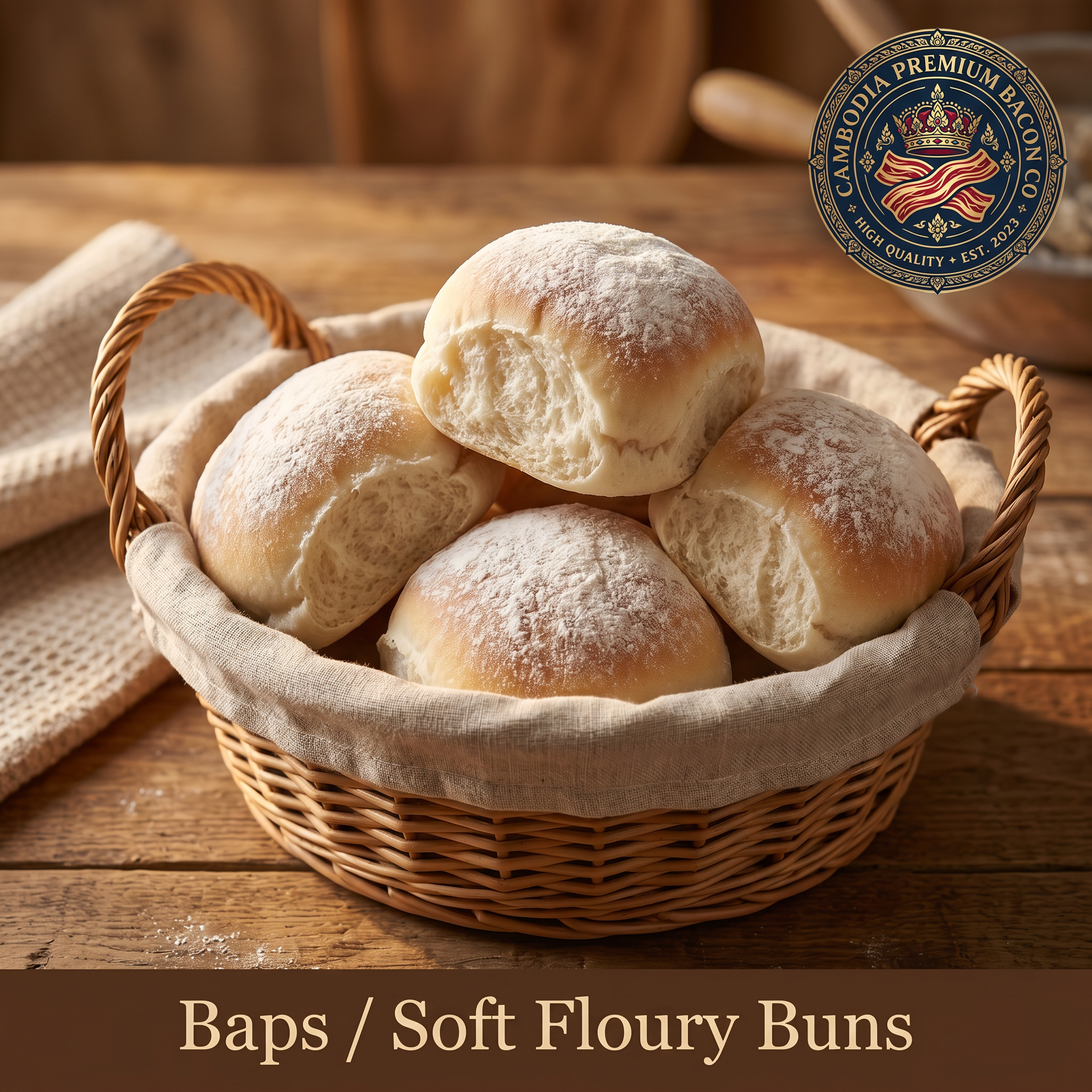 Baps / Soft Floury Buns