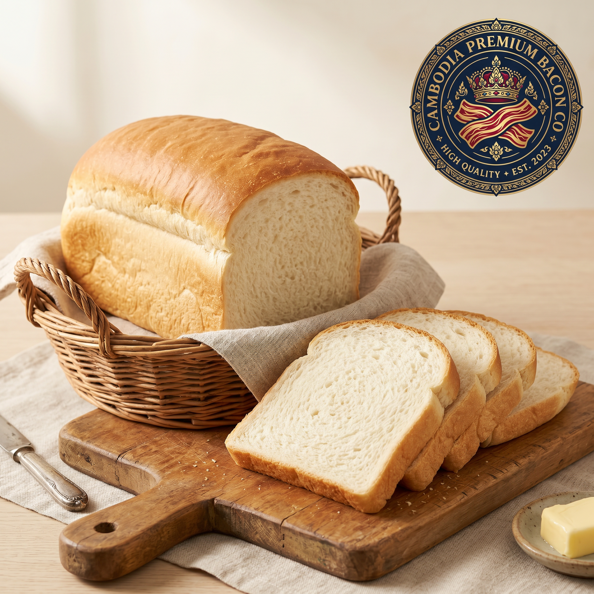 Classic White Bread Loaf