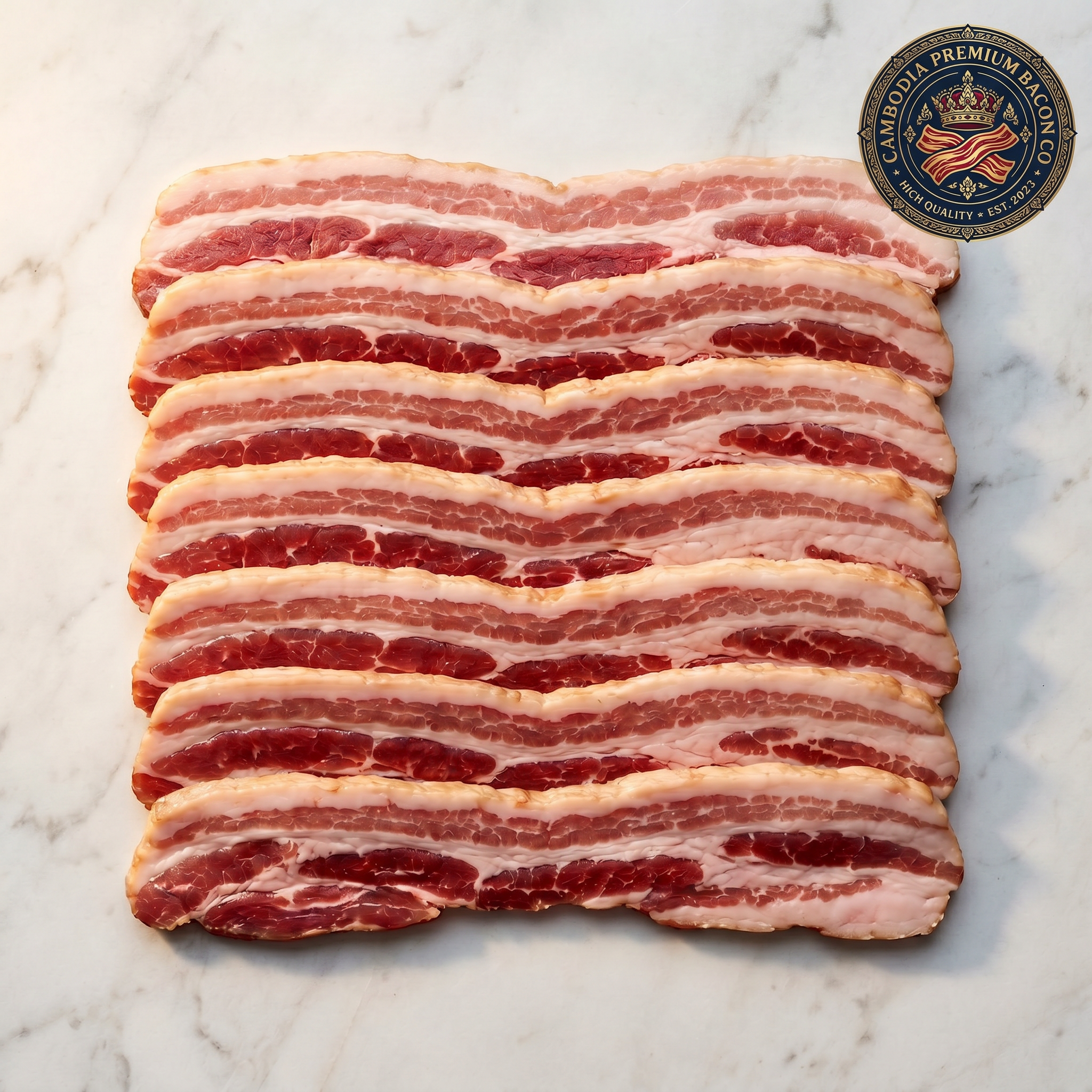 Premium Sliced Streaky Bacon 500 gr