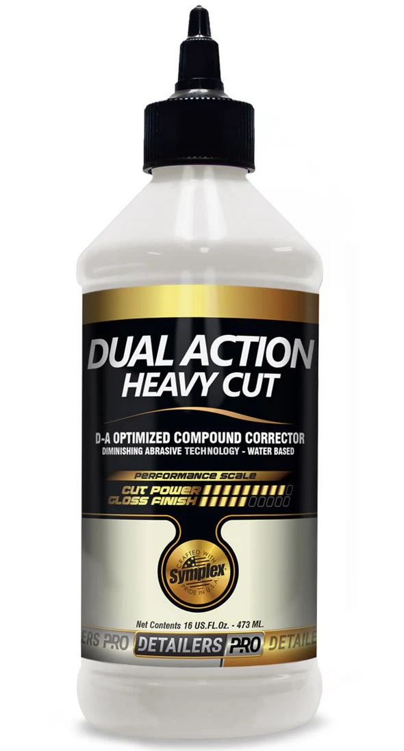 Corrector de pintura de doble acción de corte intenso
