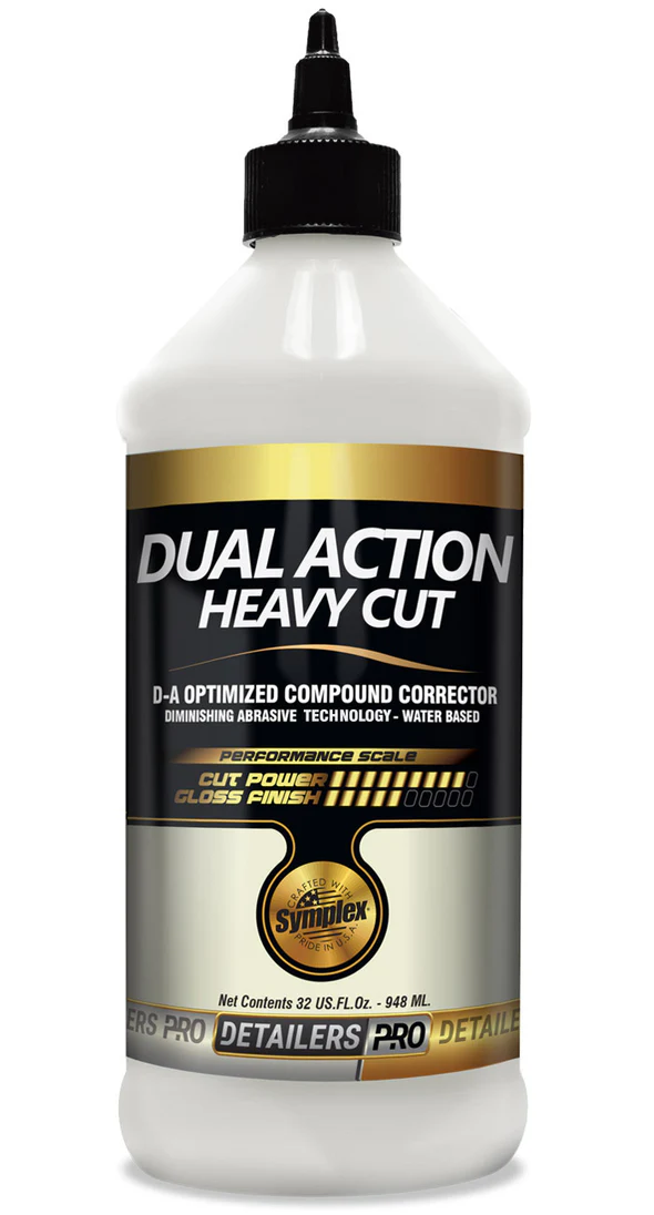 Corrector de pintura de doble acción de corte intenso
