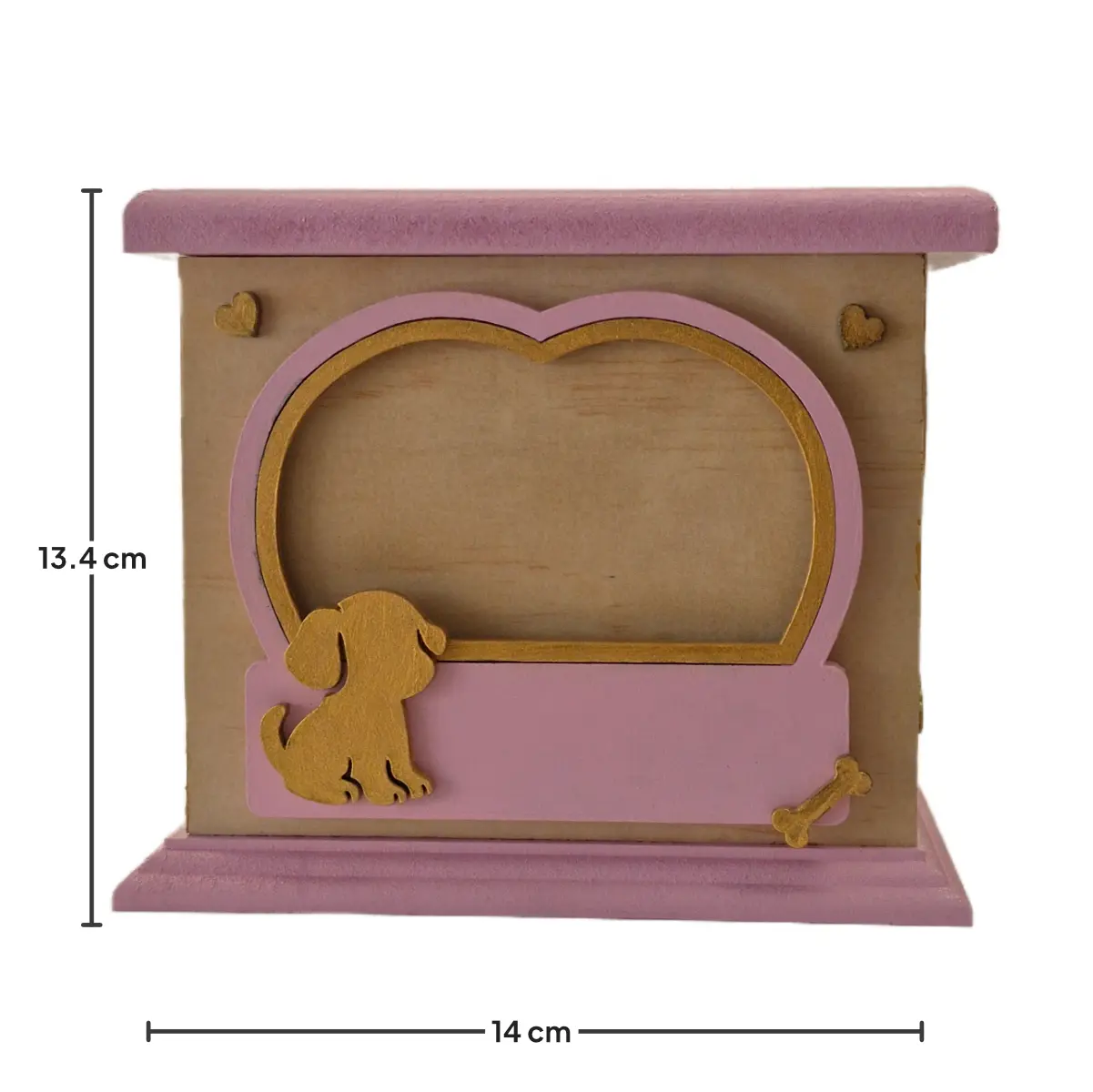 Urna de Madera Decorativa Para Mascotas