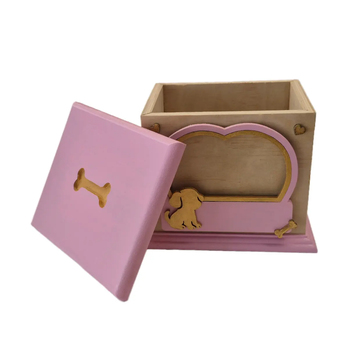 Urna de Madera Decorativa Para Mascotas