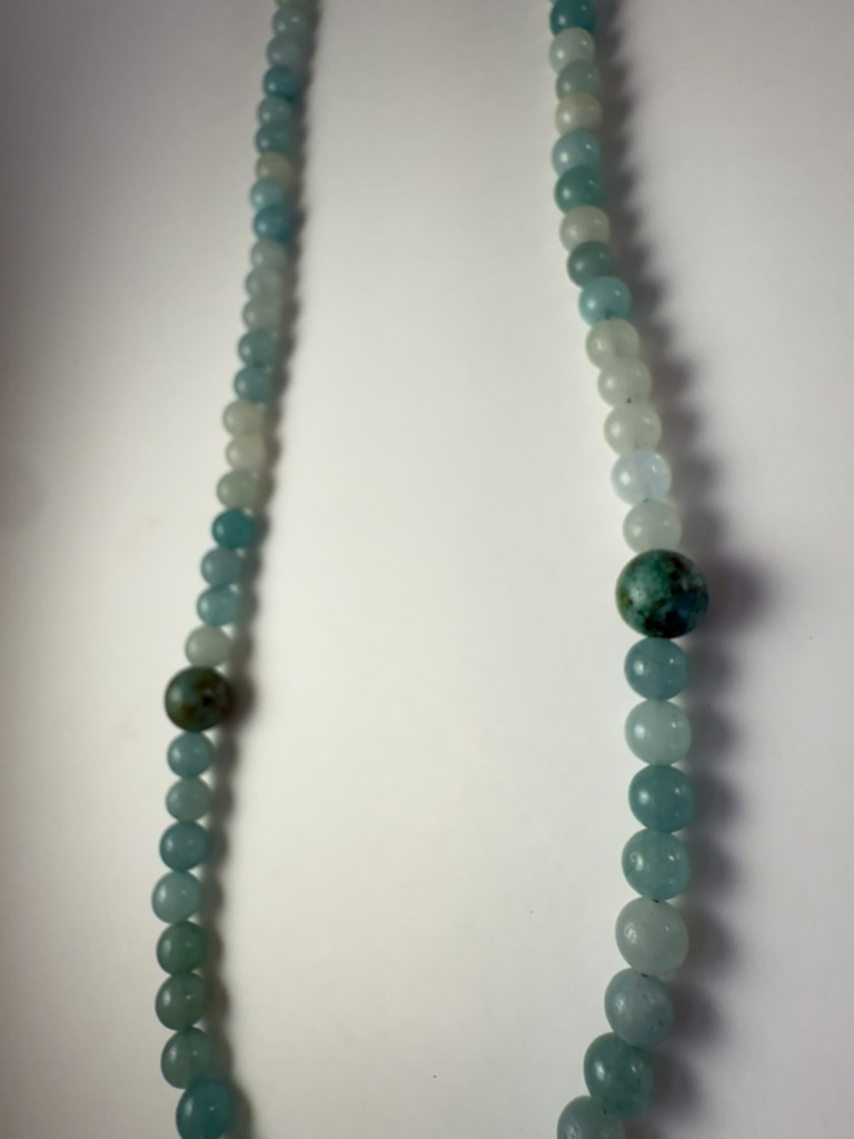 Green Beaded Necklace