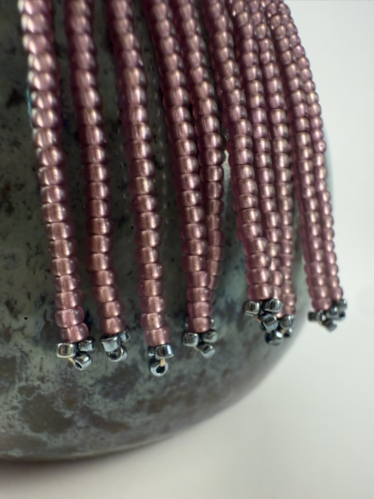 Beaded Fringe Earrings