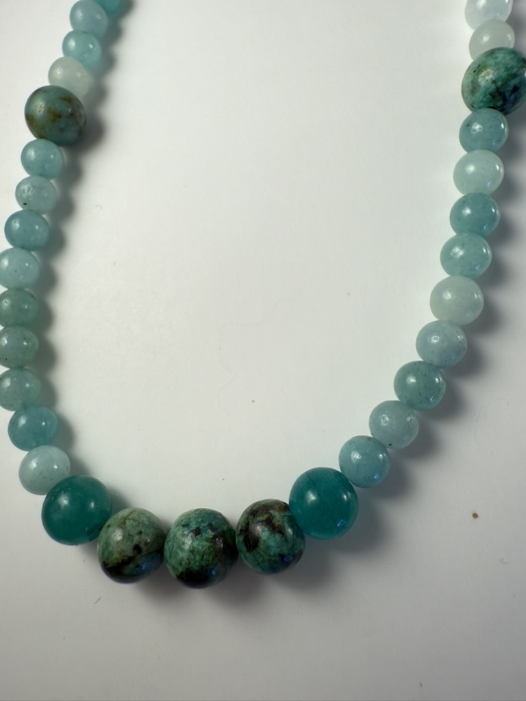 Green Beaded Necklace
