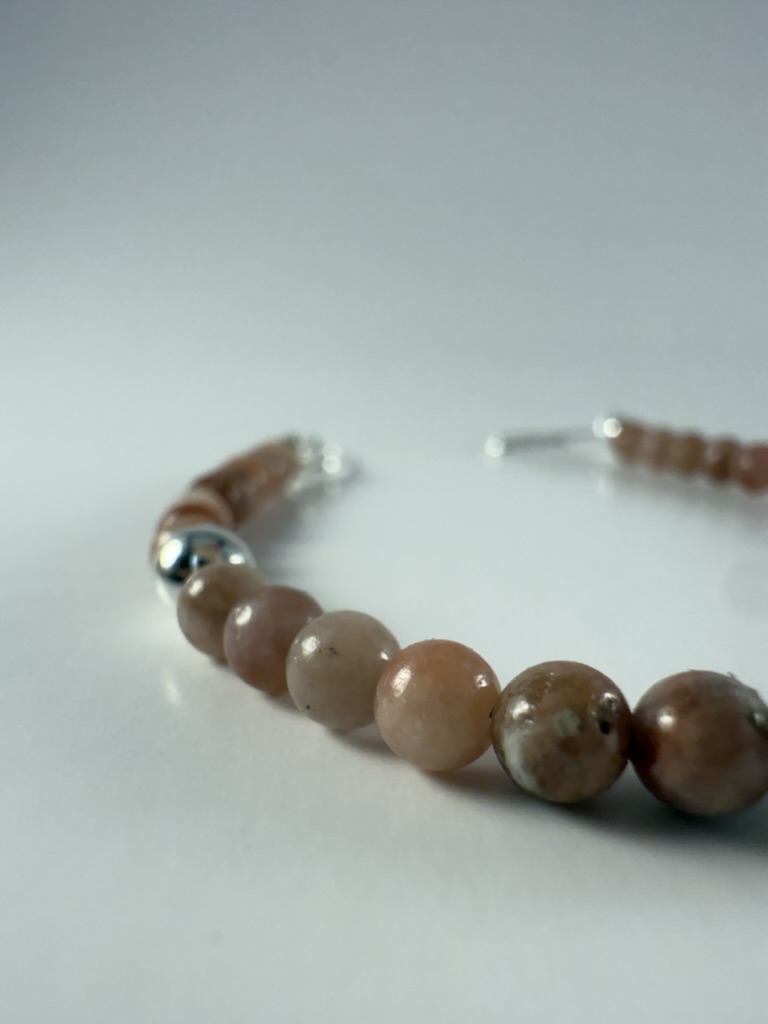 Sun Stone Beaded Bracelet