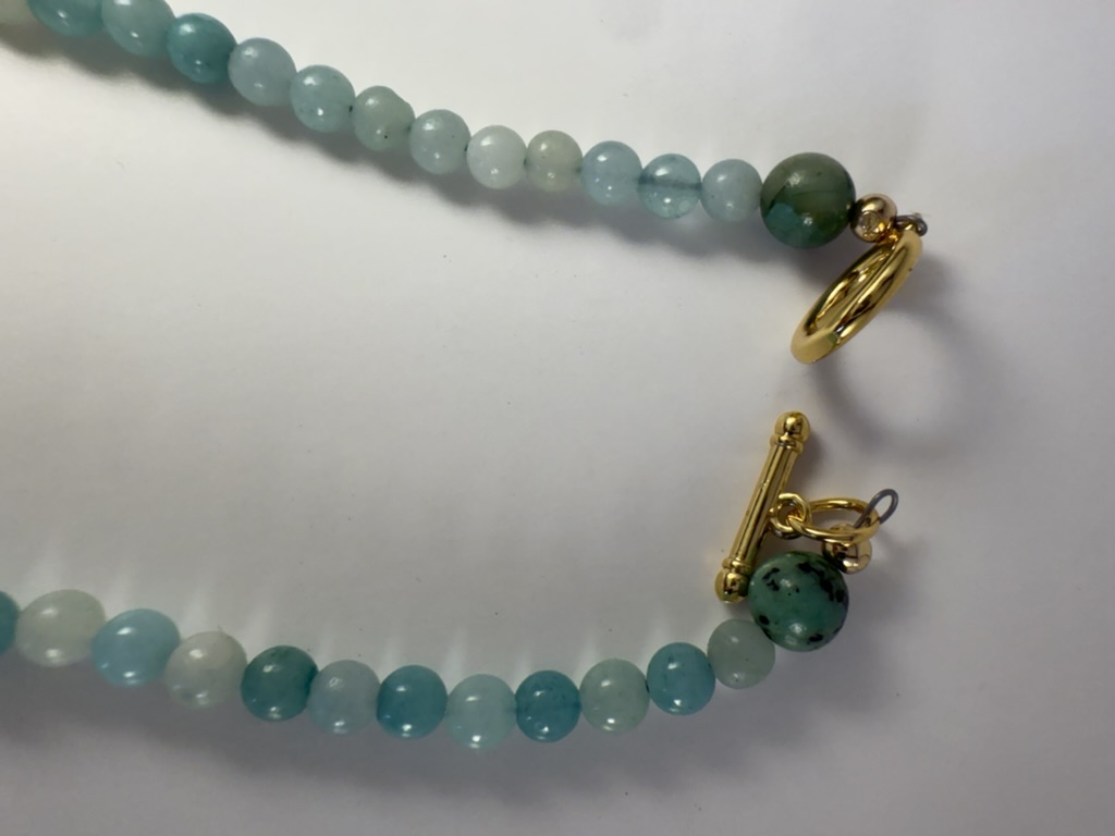 Green Beaded Necklace