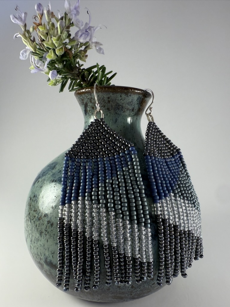 Desert Wave Fringe Earrings