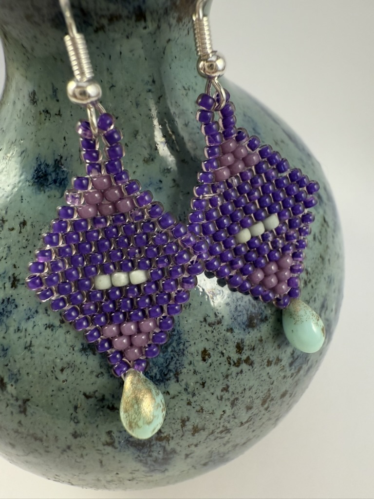 Beaded Drop Earrings