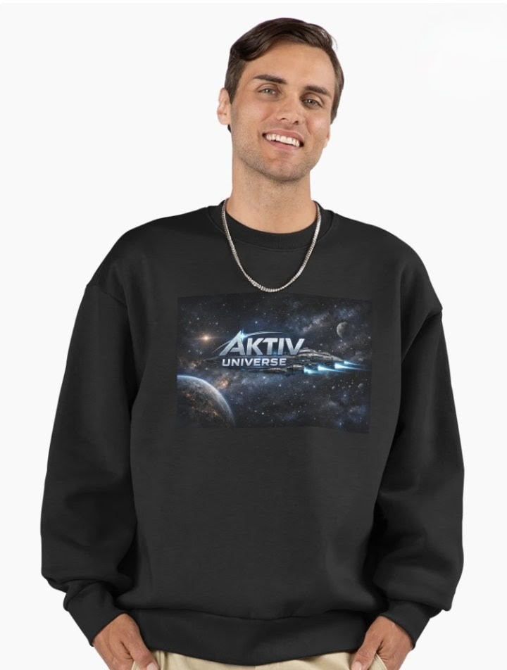 AKTIV Universe Space Sweatshirt