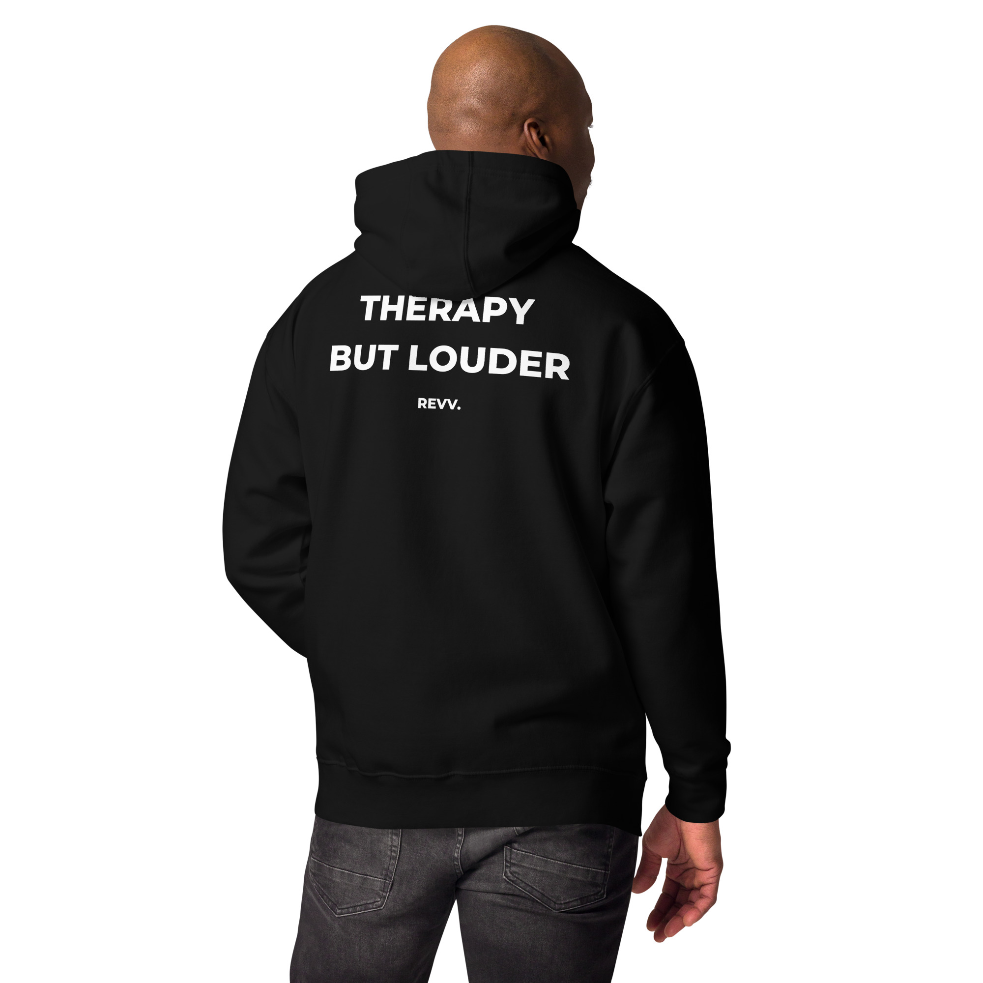 REVV. Therapy but Louder Hoodie