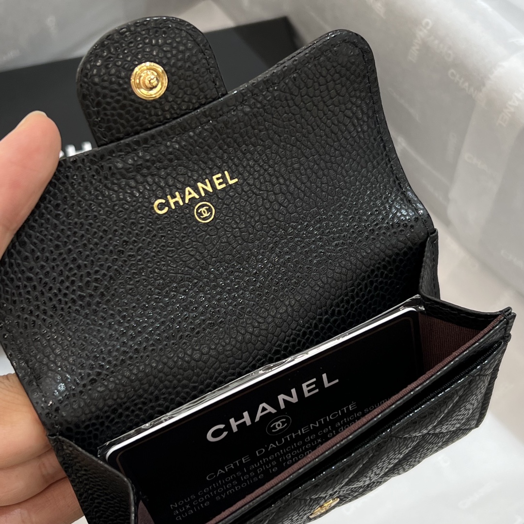 Chanel card holder small purse