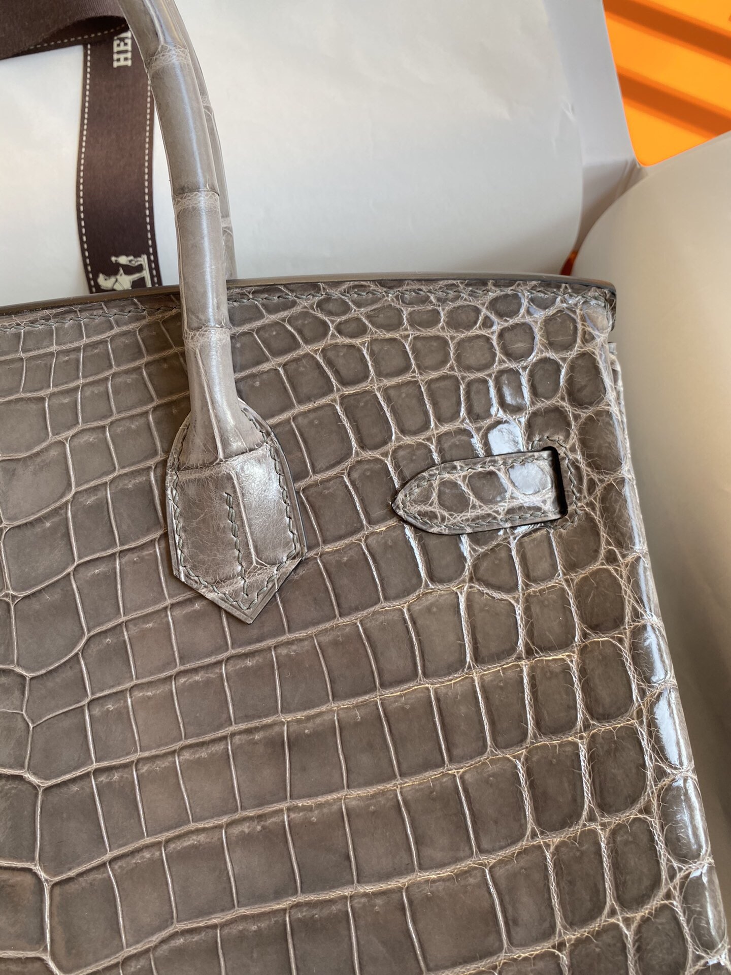 Birkin "Birkin30, Nile crocodile skin"