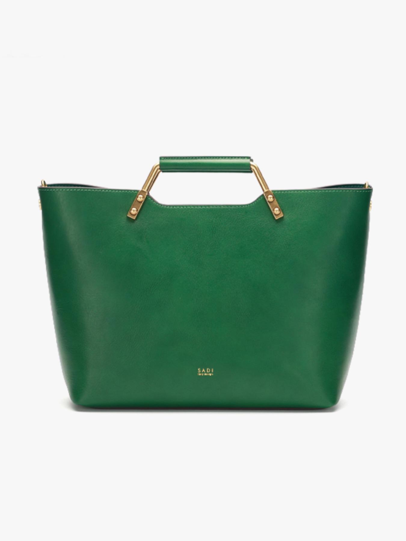 Ryan’s Curated SADI Classic, stylish and versatile women’s rose collection shoulder and handheld bag; women’s solid cowhide leather handbags