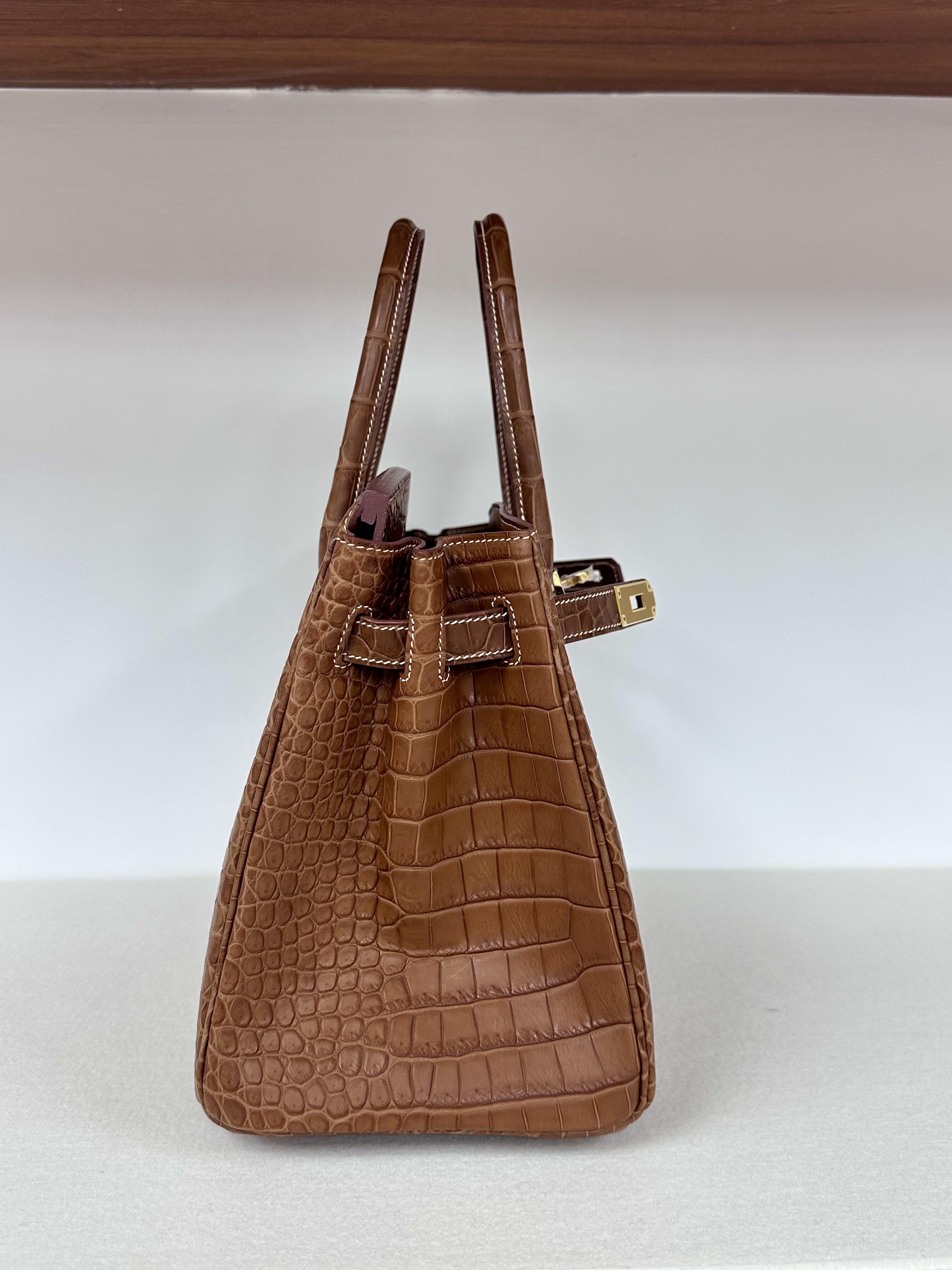 Birkin 30 Saltwater crocodile leather