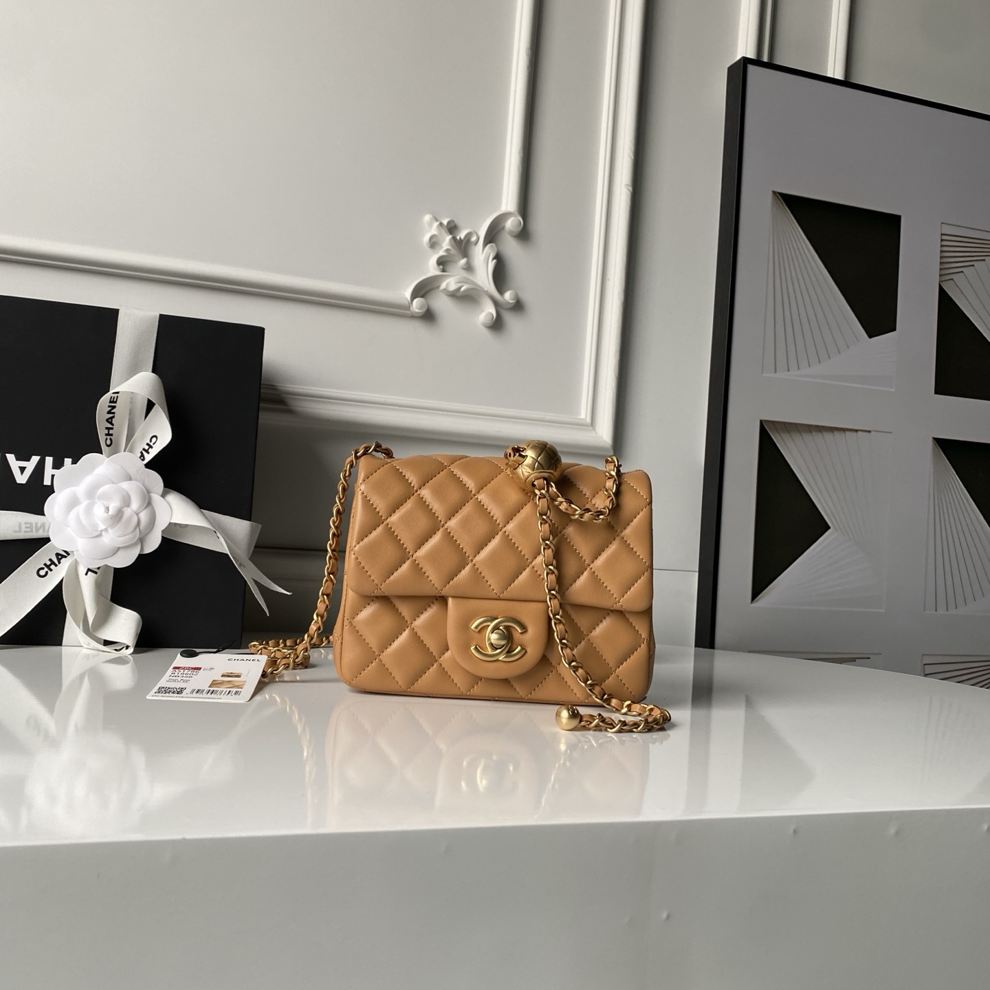 Chanel CF Mini Golden Ball