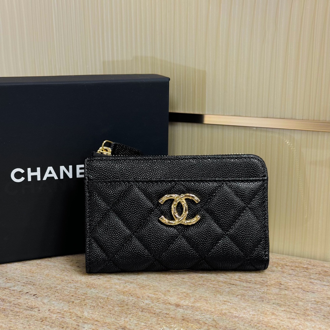 Chanel card holder small purse