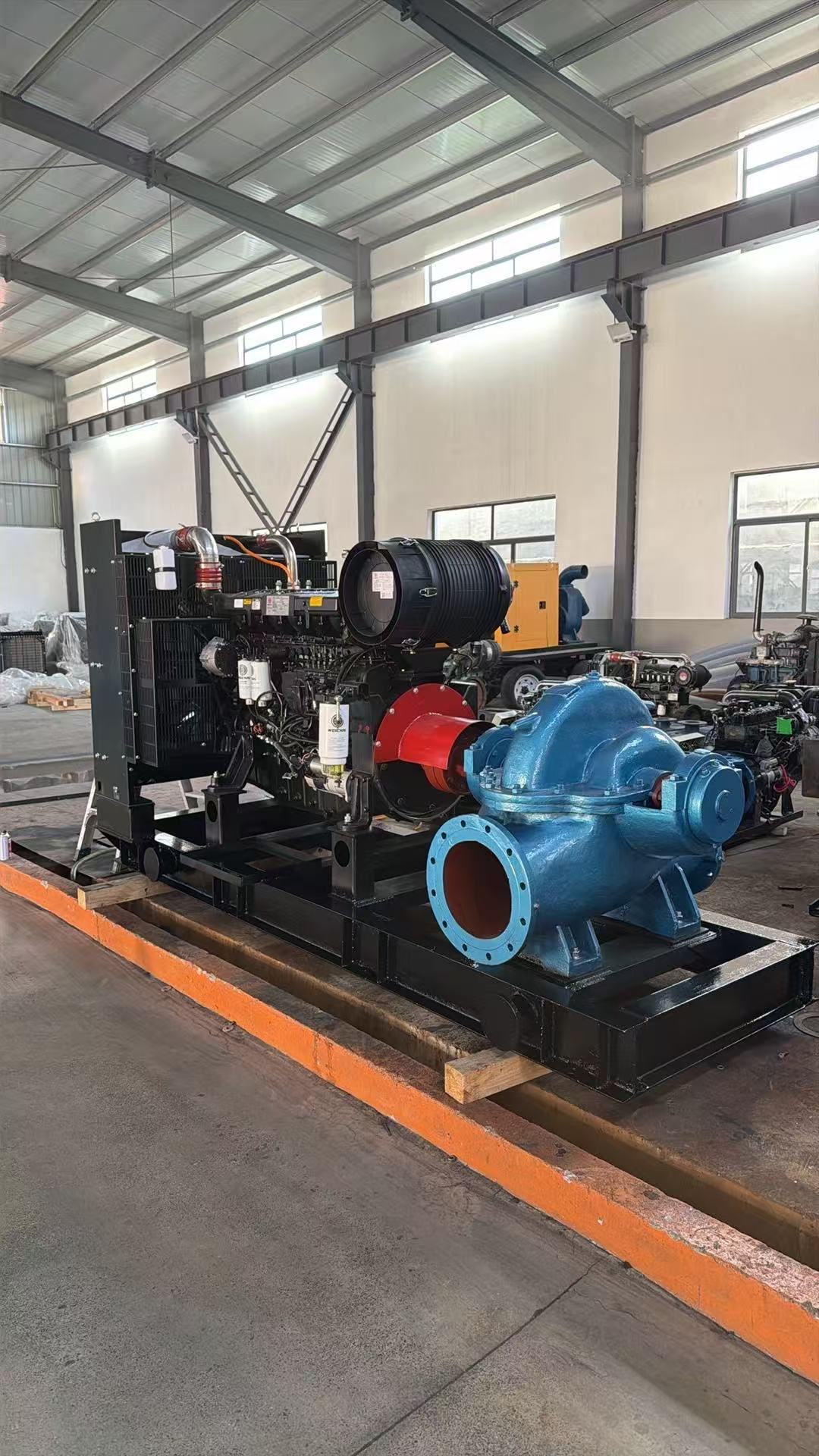 SN type horizontal double suction middle-split pump