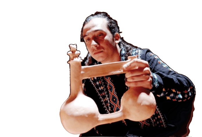 Vasija silbadora doble 