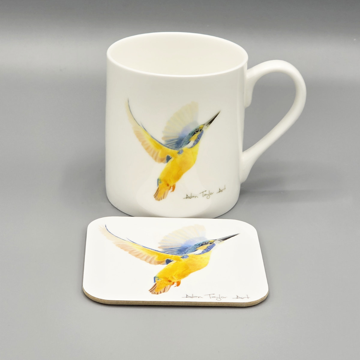 Kingfisher Mug & Coaster Set