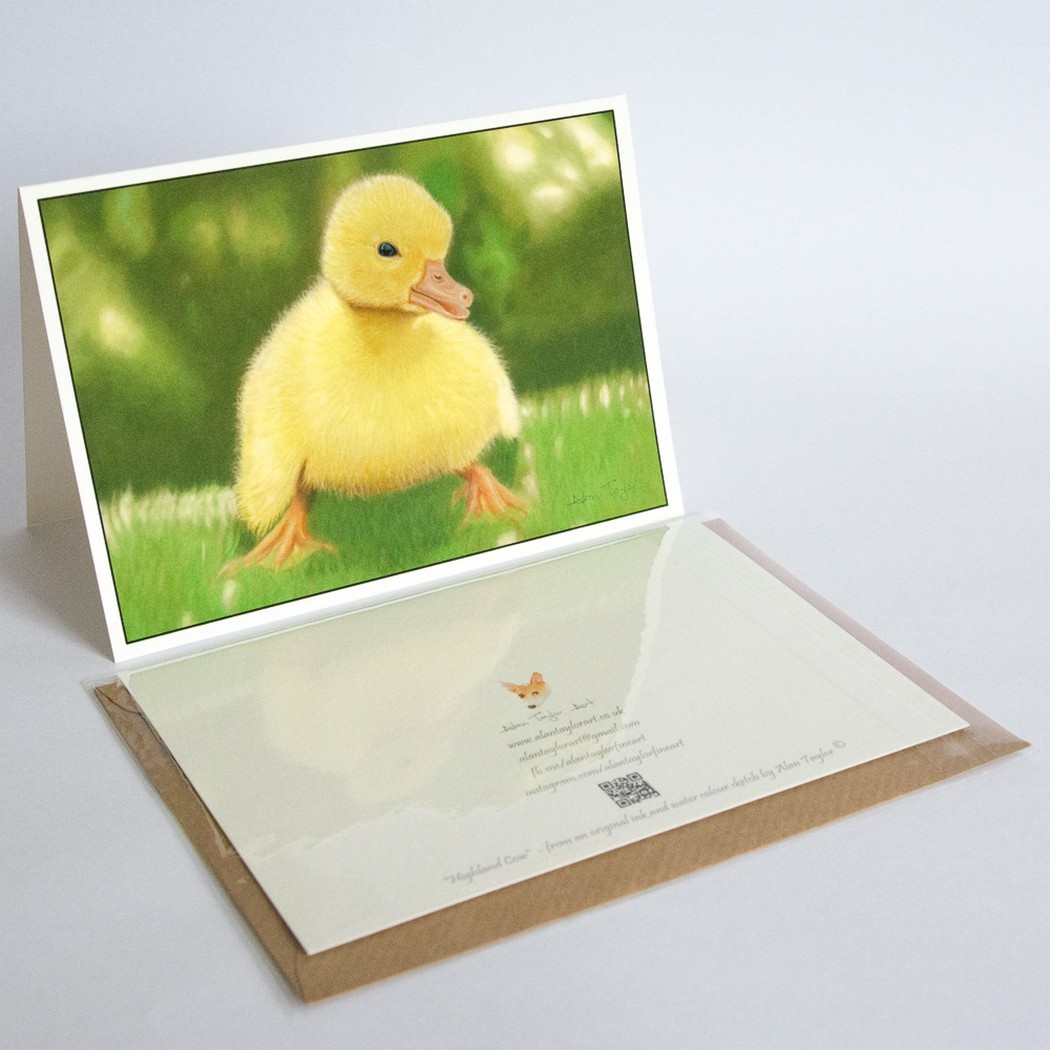 Duckling Greeting Card